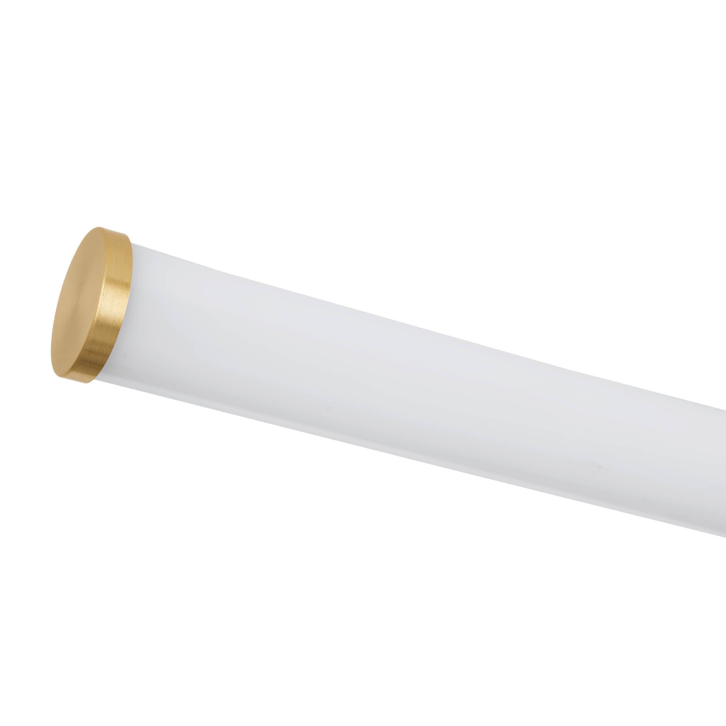 EGLO Ramola Mirror Light Brass 60 cm Brushed Brass LED Bathroom Light with CCT and IP44