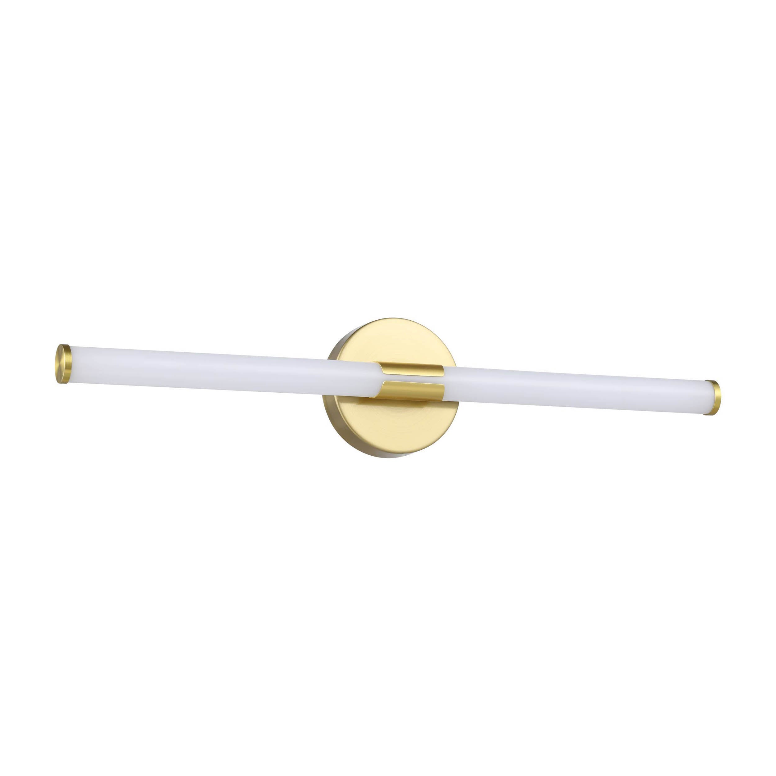 EGLO Ramola Mirror Light Brass 60 cm Brushed Brass LED Bathroom Light with CCT and IP44
