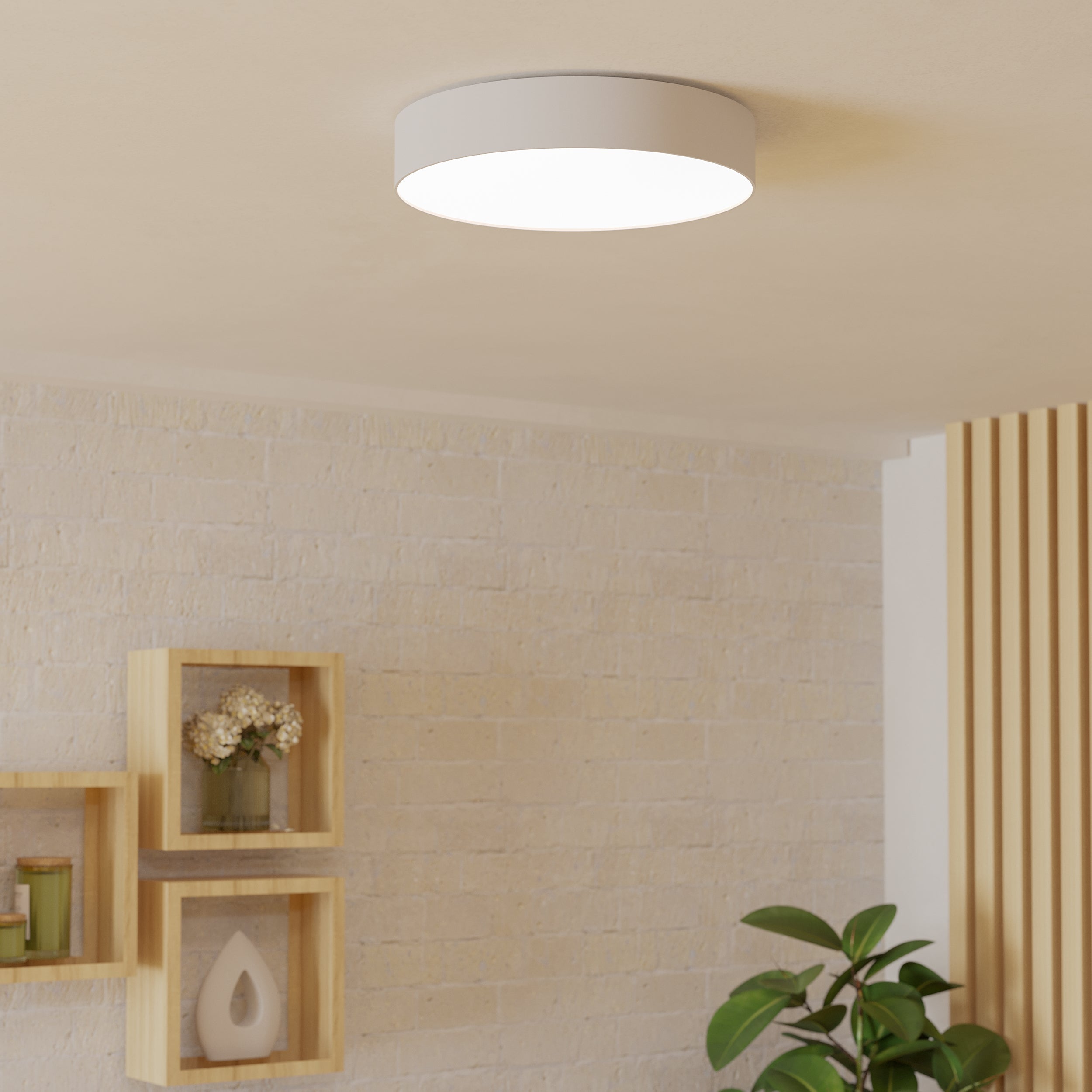 EGLO Gallizzi-Z Flush White Ceiling Light - 390