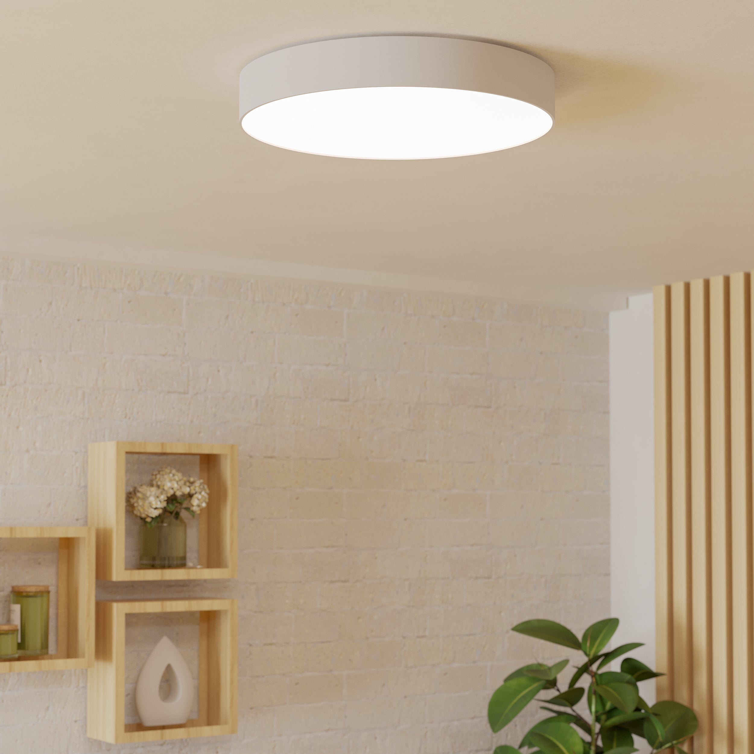 EGLO Gallizzi-Z Flush White Ceiling Light - 490