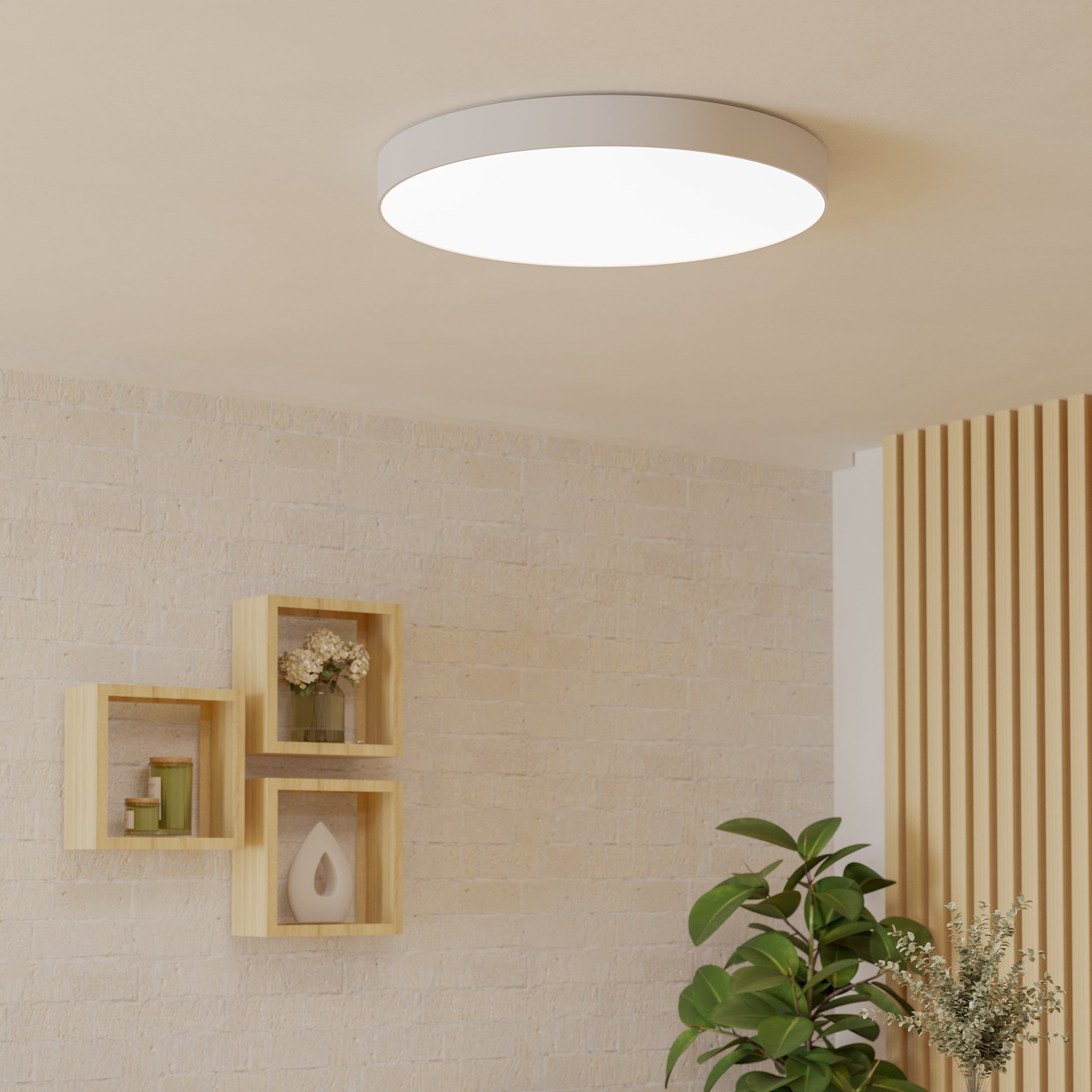 EGLO Gallizzi-Z Flush White Ceiling Light - 690