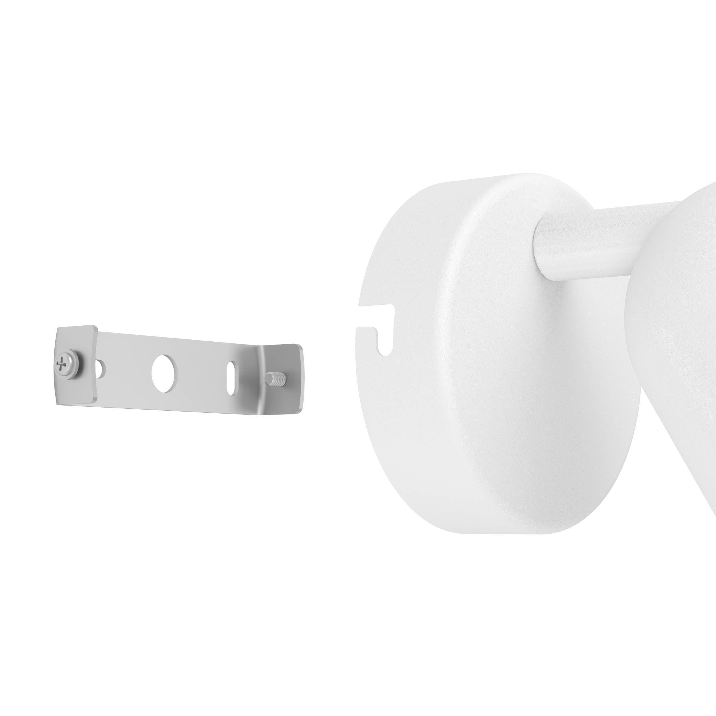 EGLO Camaldoli White Steel LED Wall Spotlight