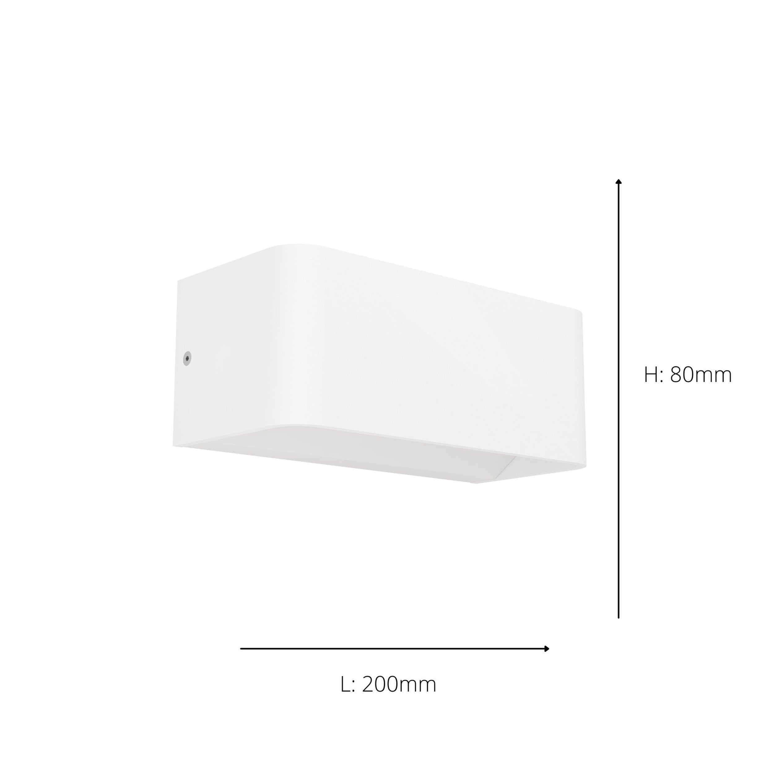 EGLO Sania White Wall Light