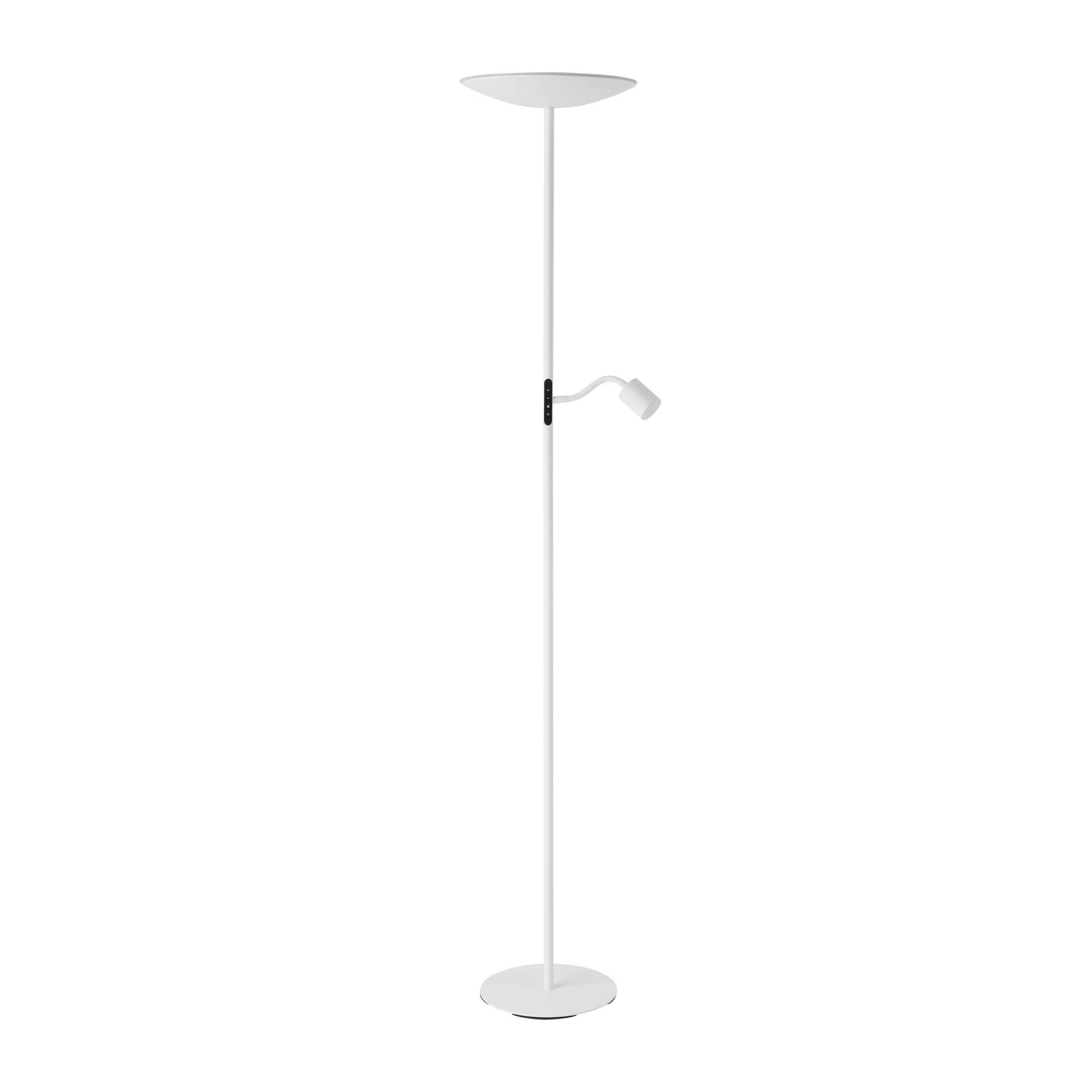 EGLO Conivarino White Steel LED Mother & Child Floor Lamp