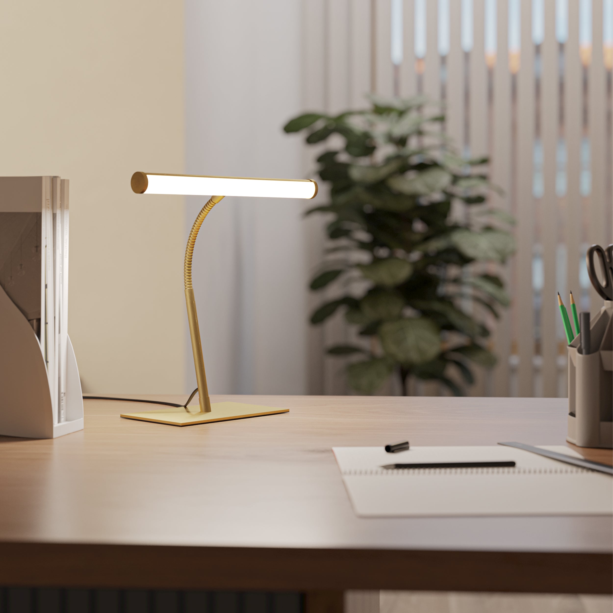 EGLO Riccione LED Tuneable White Desk Lamp, Black 901983