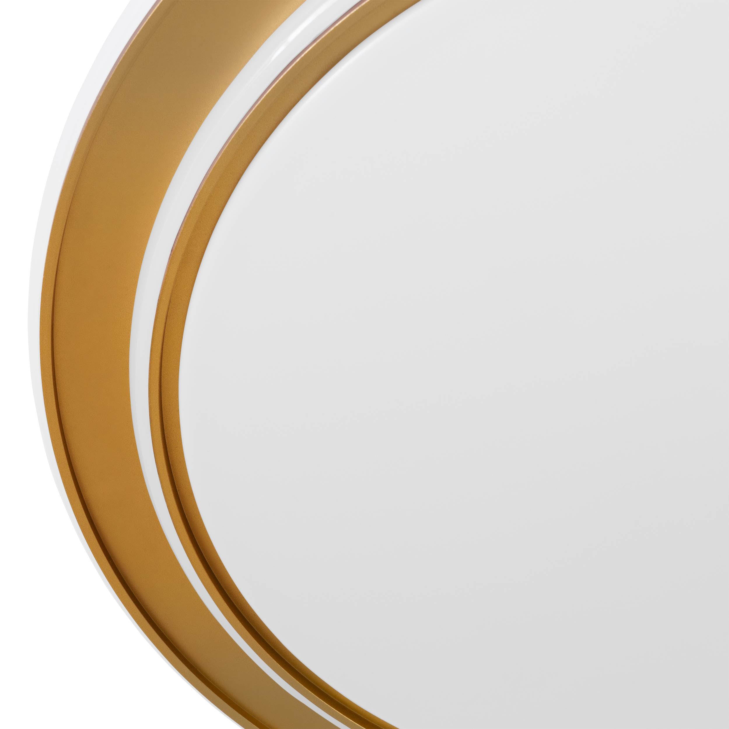 EGLO Moschetta Gold Steel LED Ceiling Light, (D) 49cm 902045