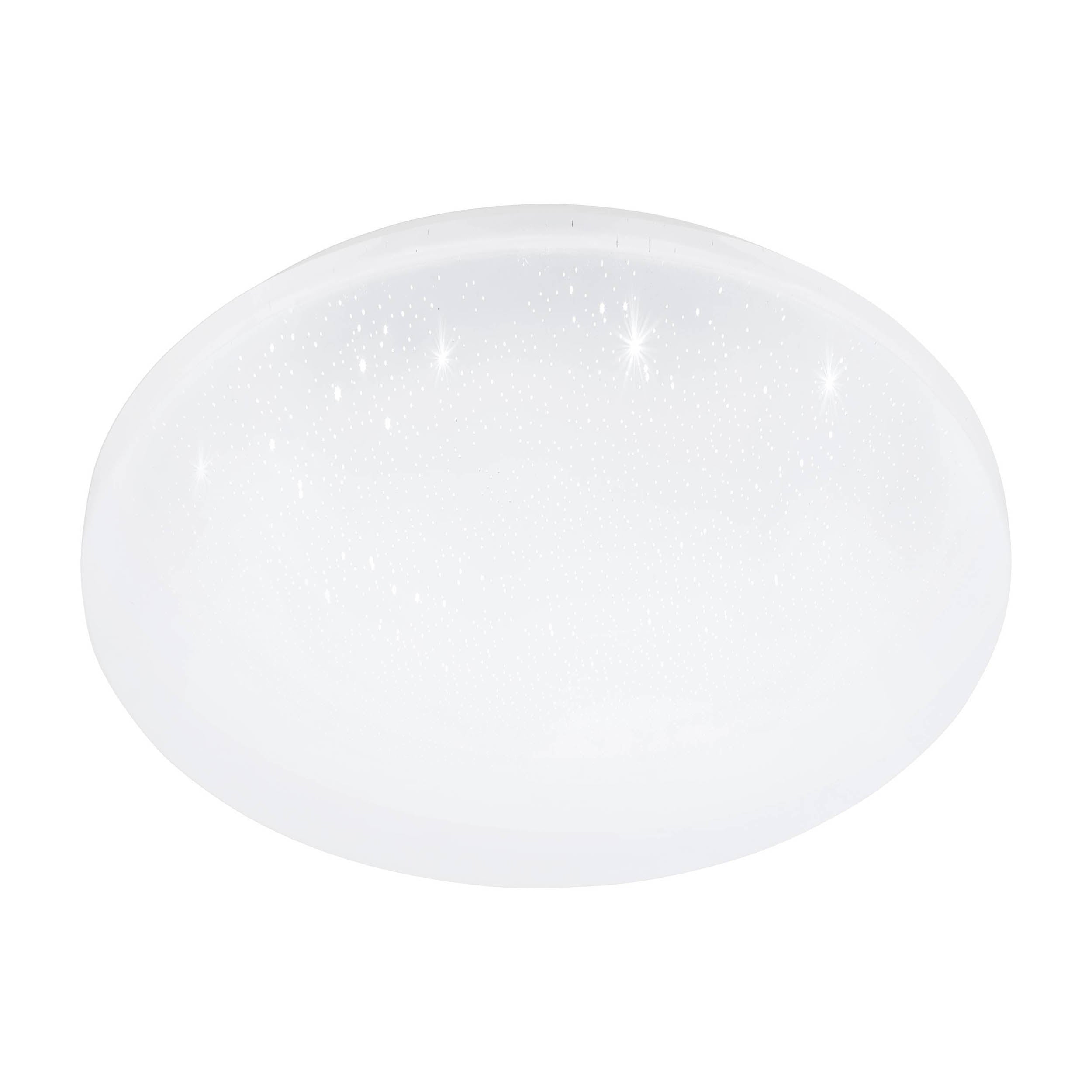 EGLO Frania-IP White Steel & Plastic LED CCT Bathroom Ceiling Light