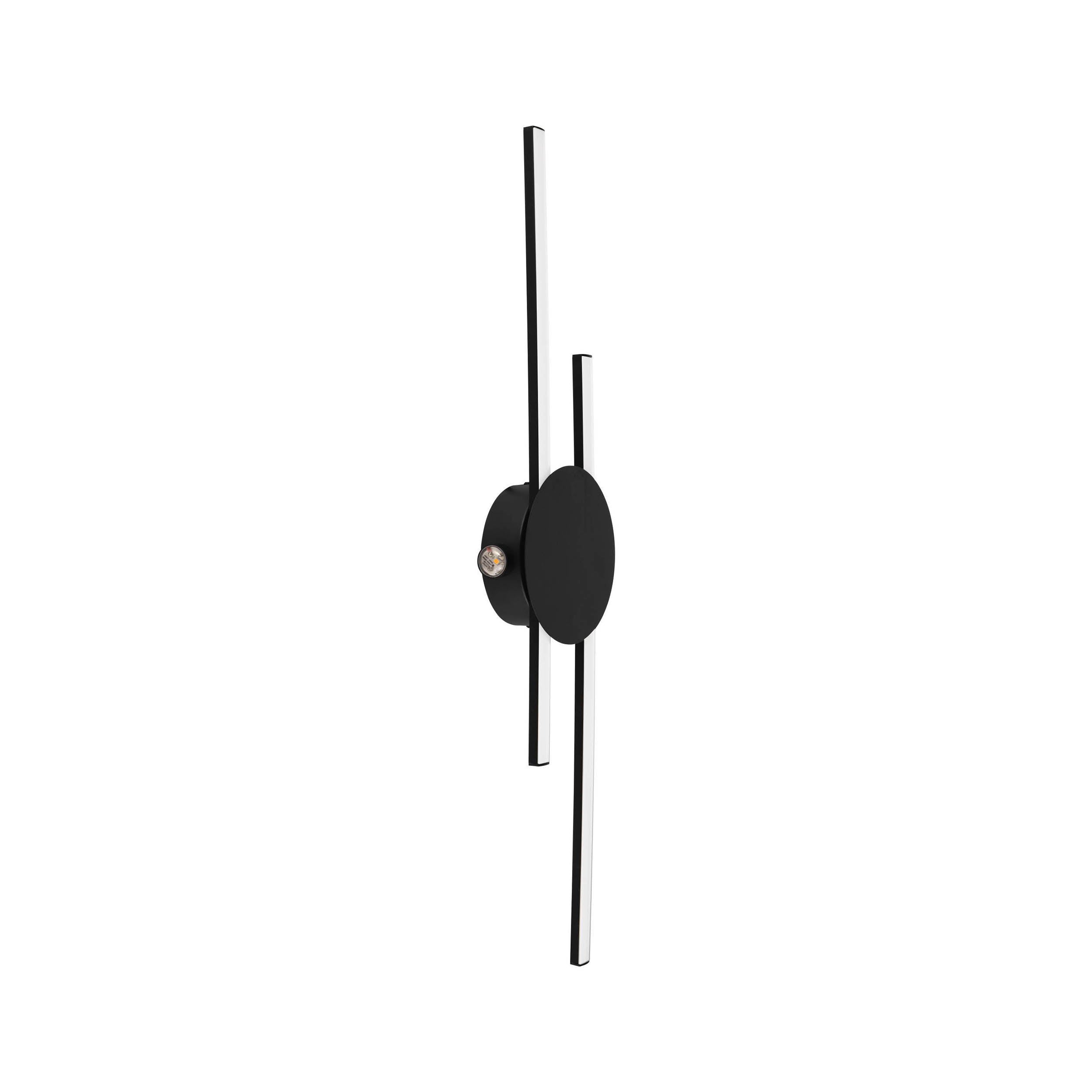 EGLO Venticello Black Aluminium LED Wall Light