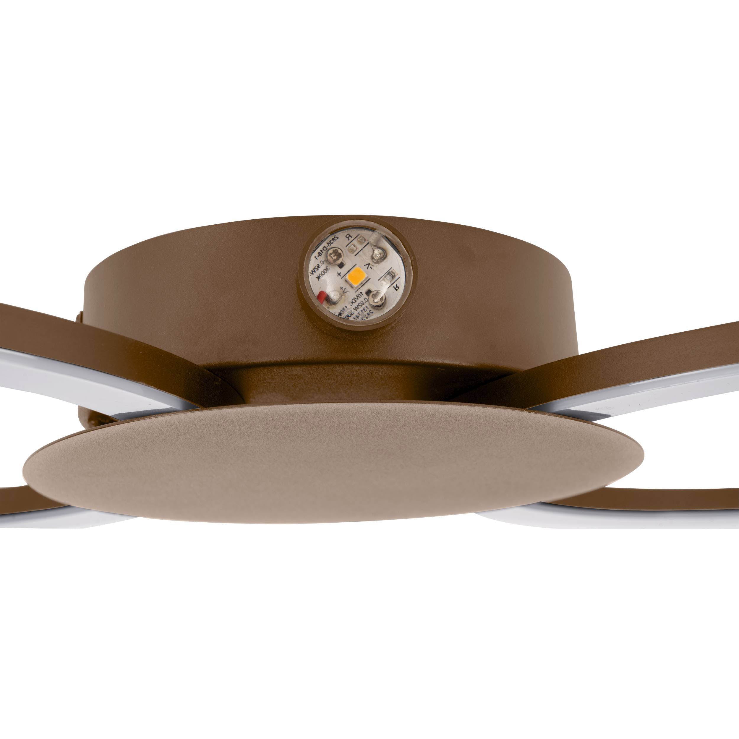 EGLO Venticello 1 Sandy Aluminium LED Wall Light