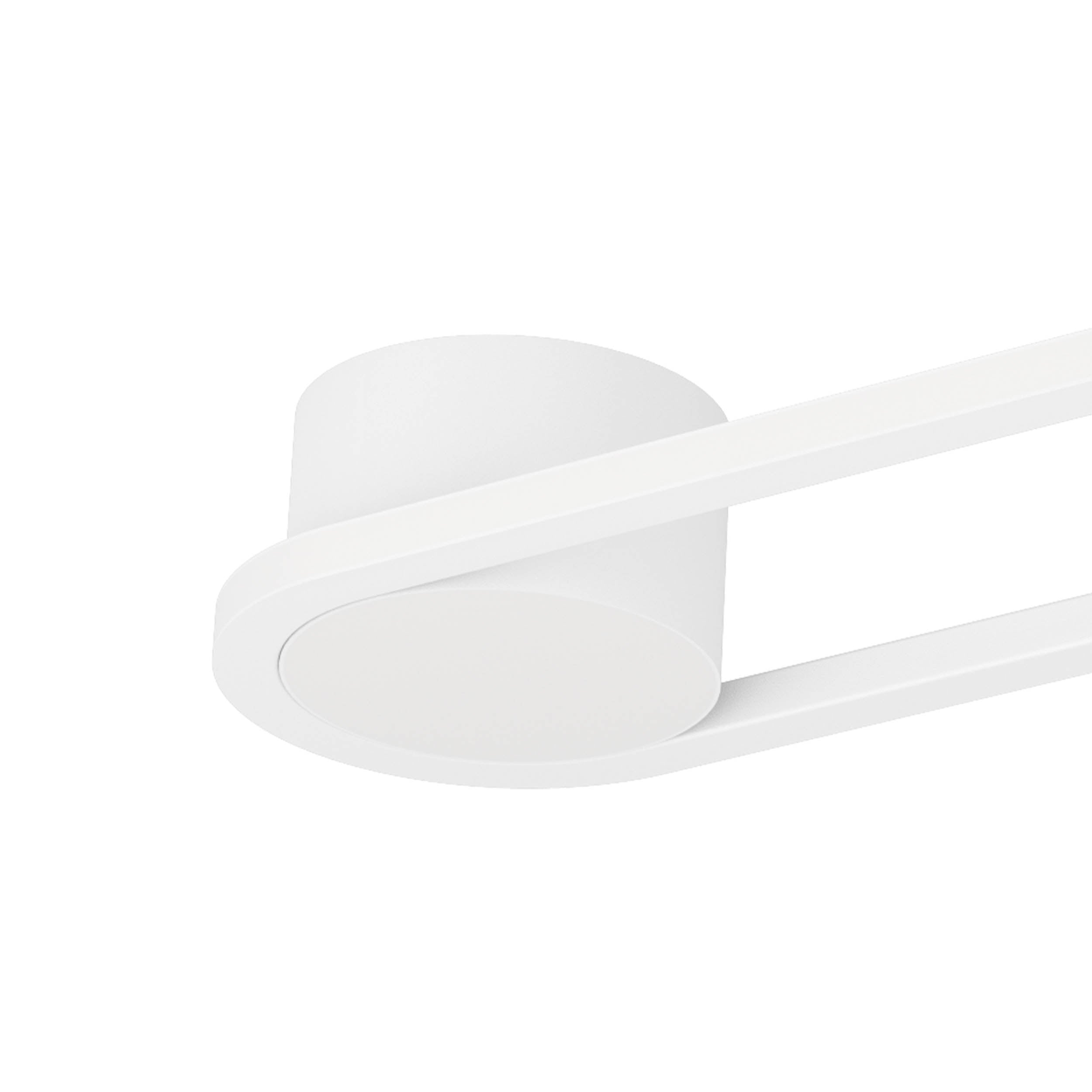 EGLO Collecorvino White Steel & Aluminum LED Ceiling Light