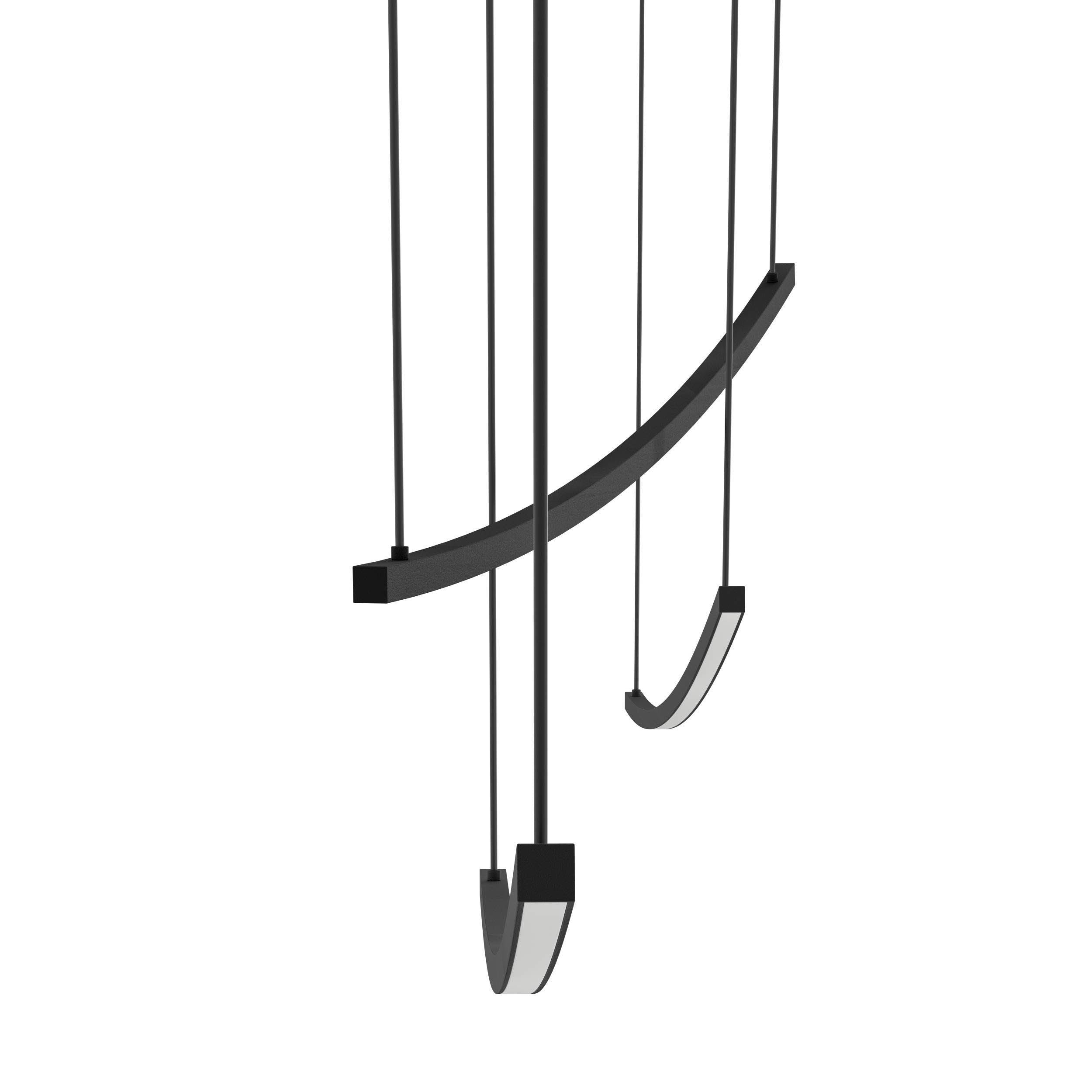 EGLO Villeggi Black Contemporary LED Pendant Light