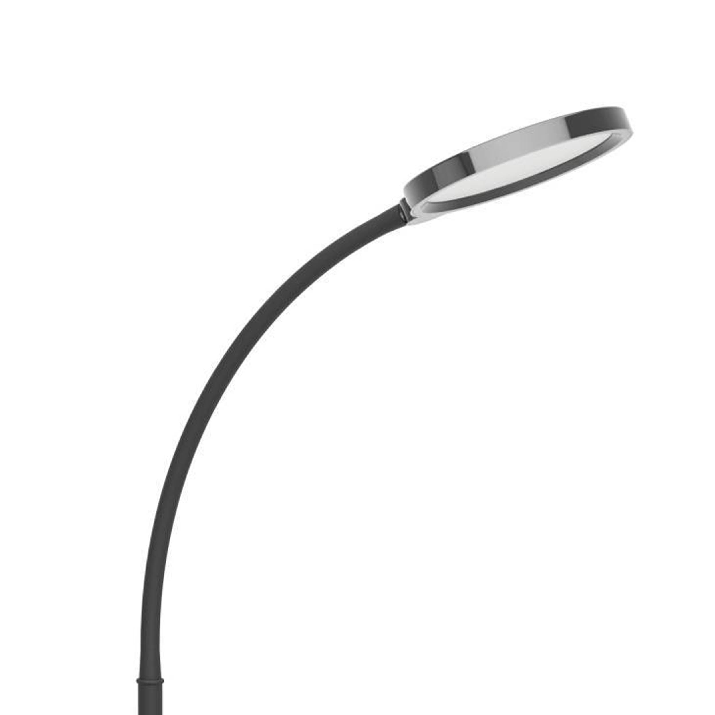 EGLO Lauro Black Plastic LED Floor Light