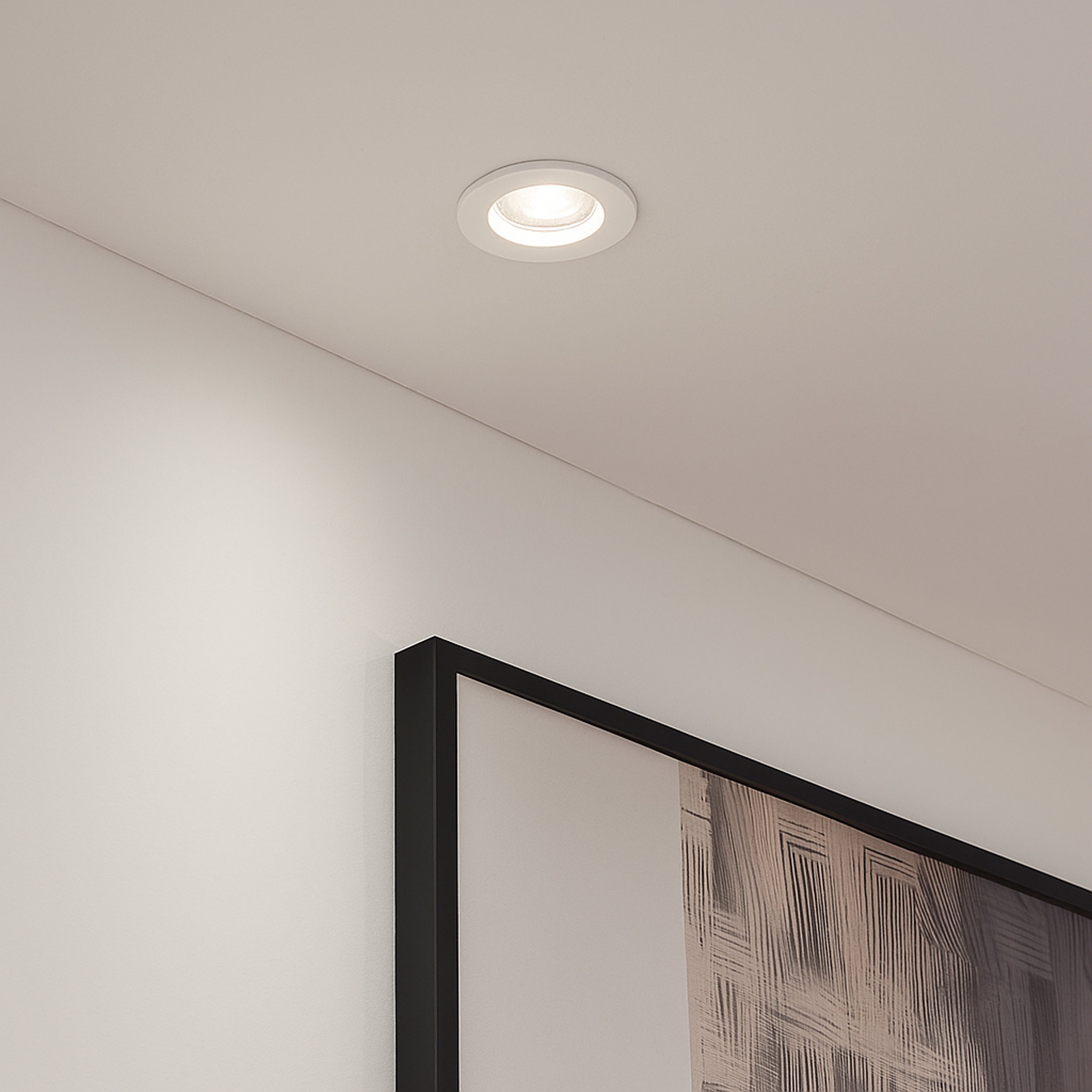 EGLO Saliceto-Z White Recessed Sport Light