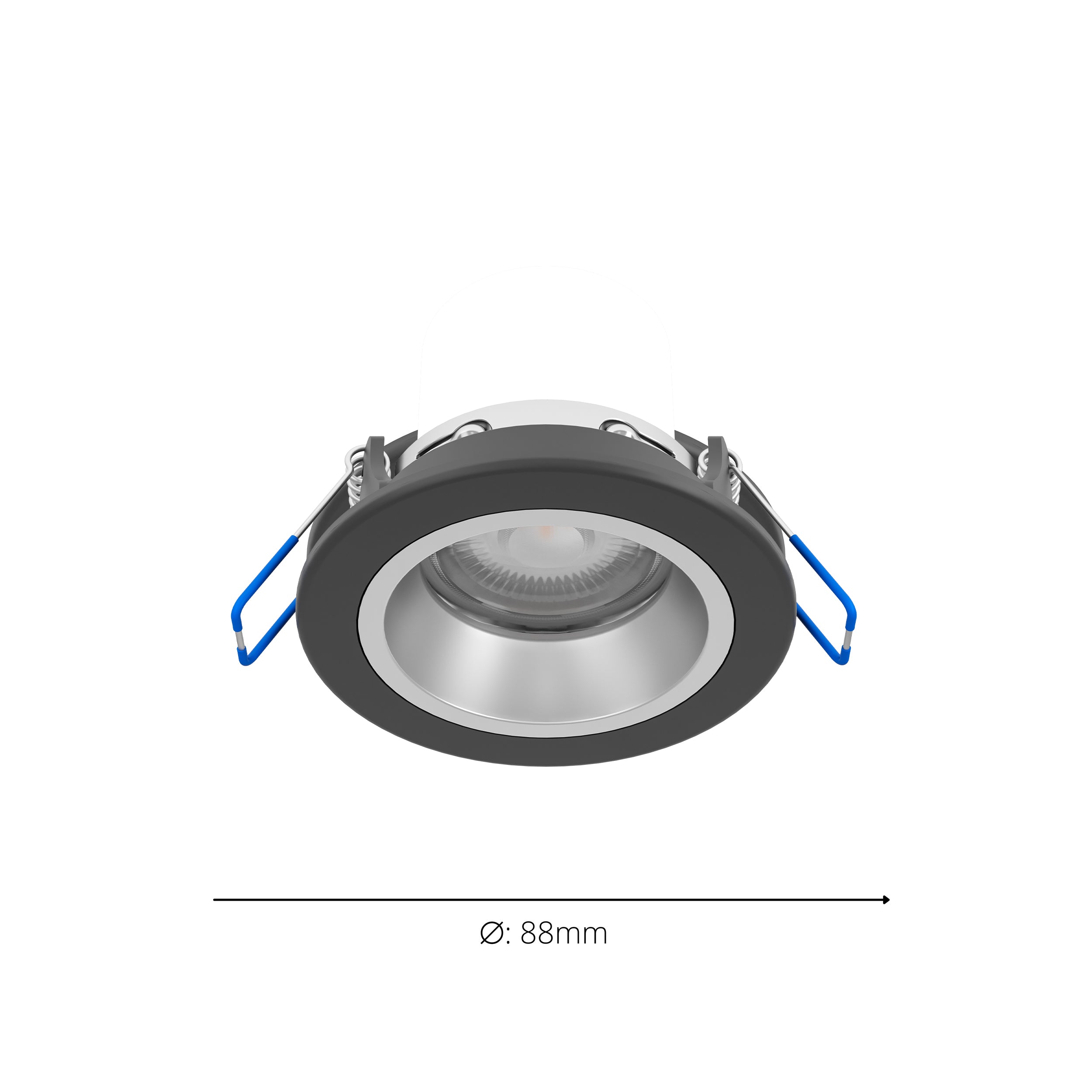 EGLO Yebra-Z Black Recessed Spot Light