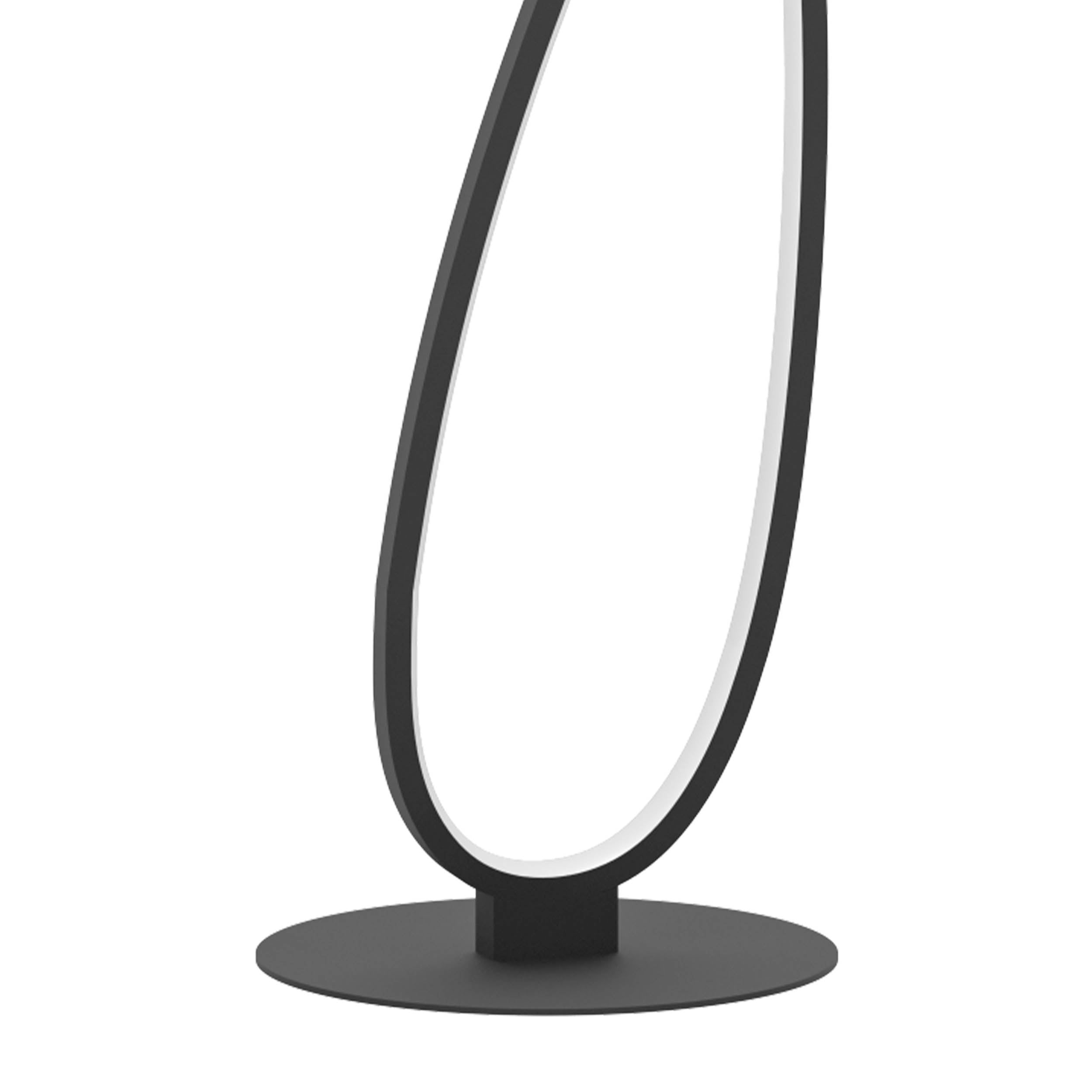 EGLO Cardoncito Black Steel & Plastic LED Floor Light