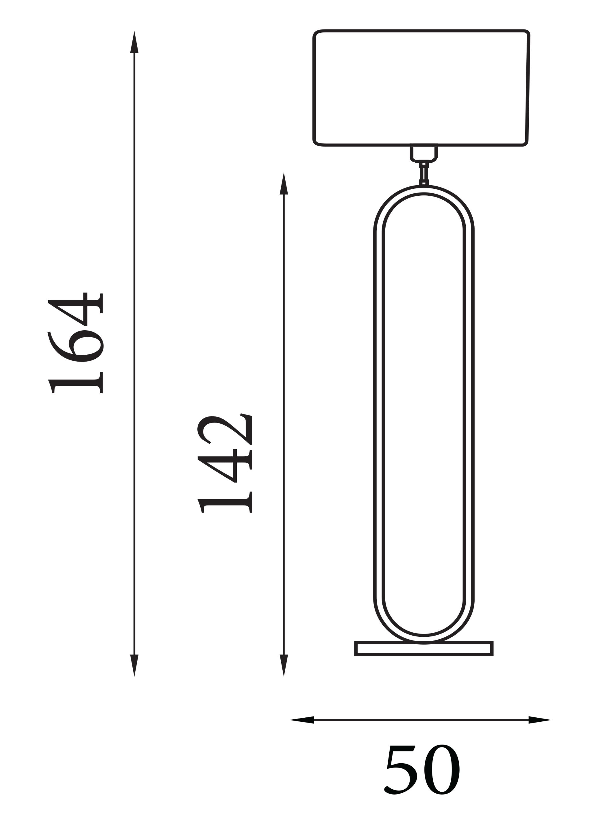 Modish Floor Lamp Bronze