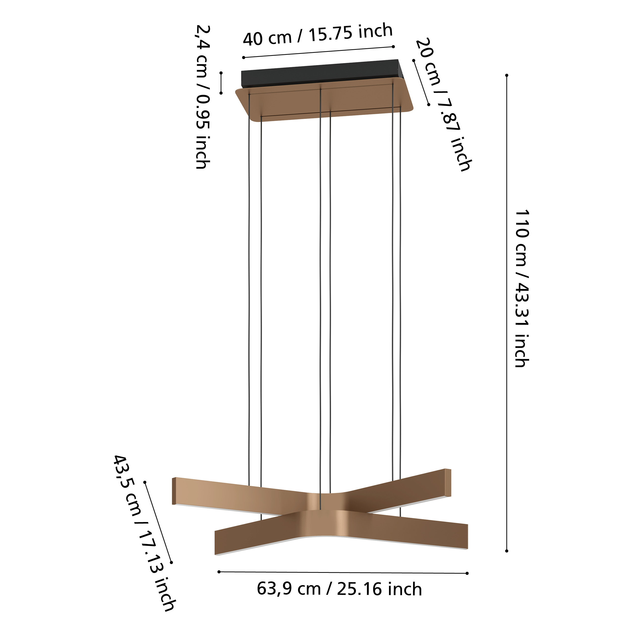 FOLCINO-Z Pendant