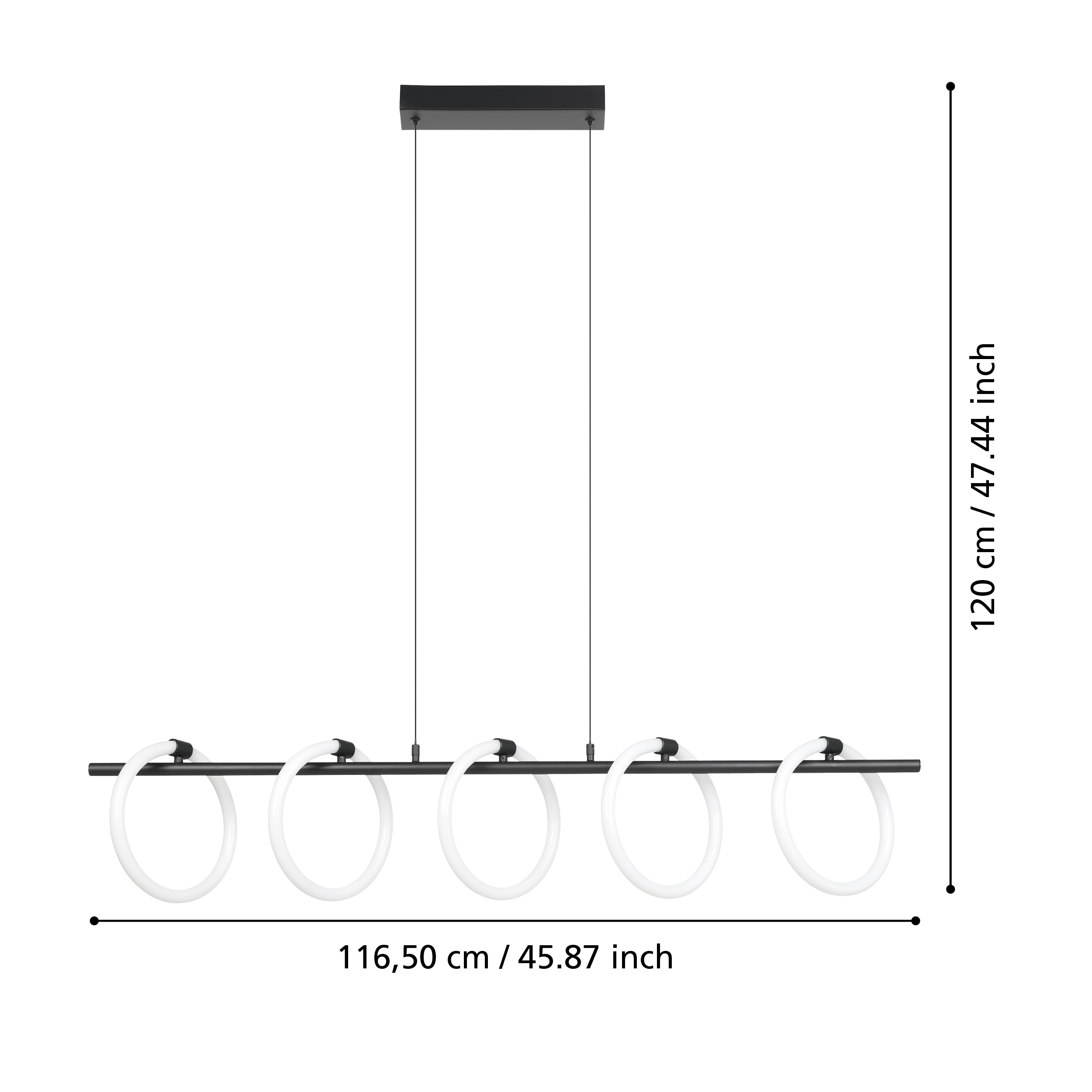 CARANACOA Bar Pendant 1170mm