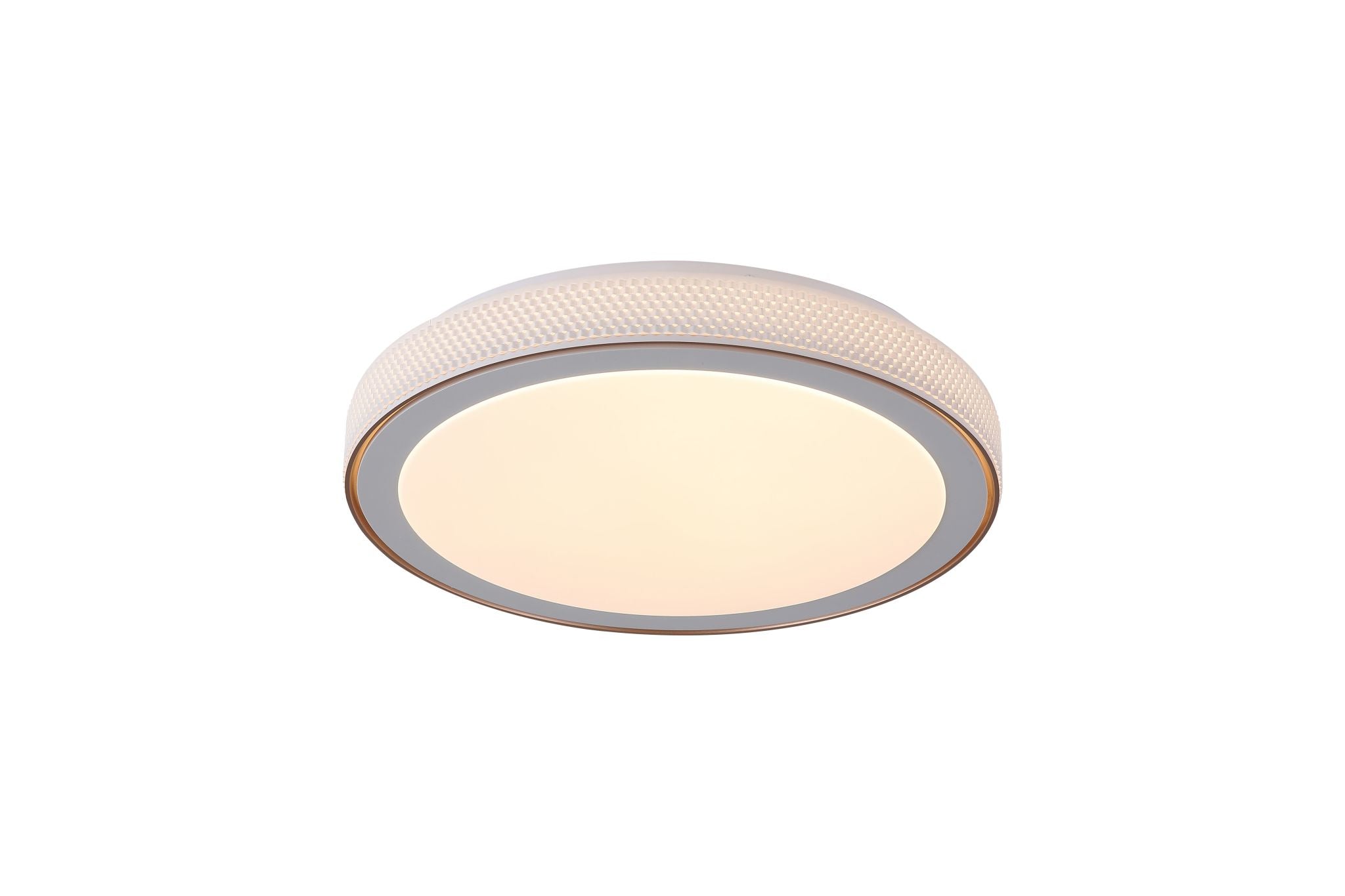 Galactic Round LED Flush - White