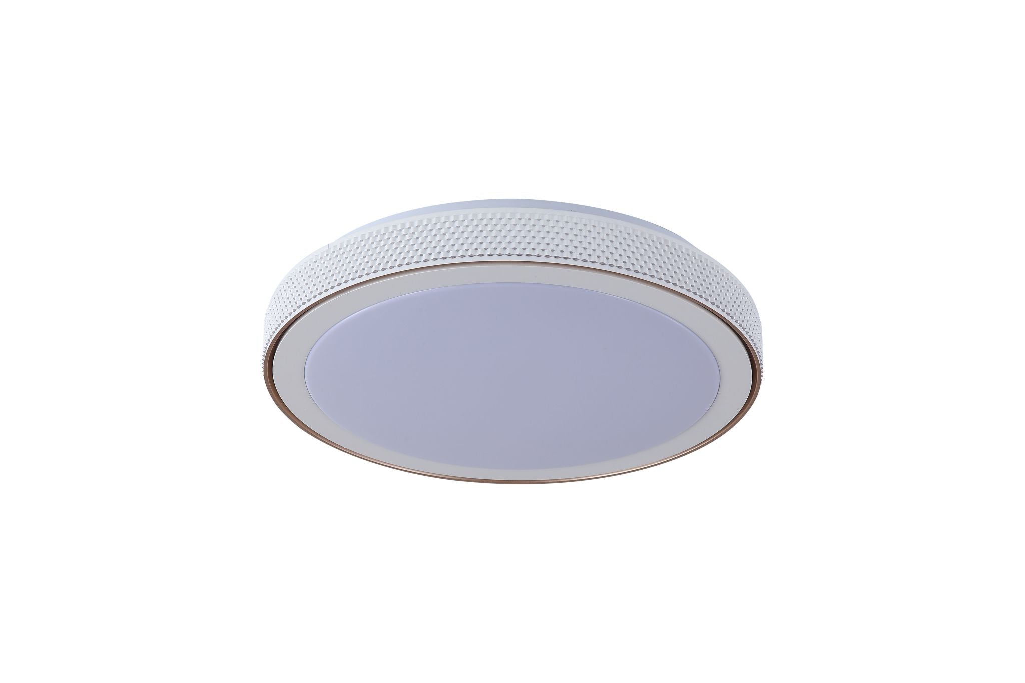 Galactic Round LED Flush - White