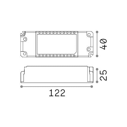 BENTO DRIVER 1-10V 12W 250mA