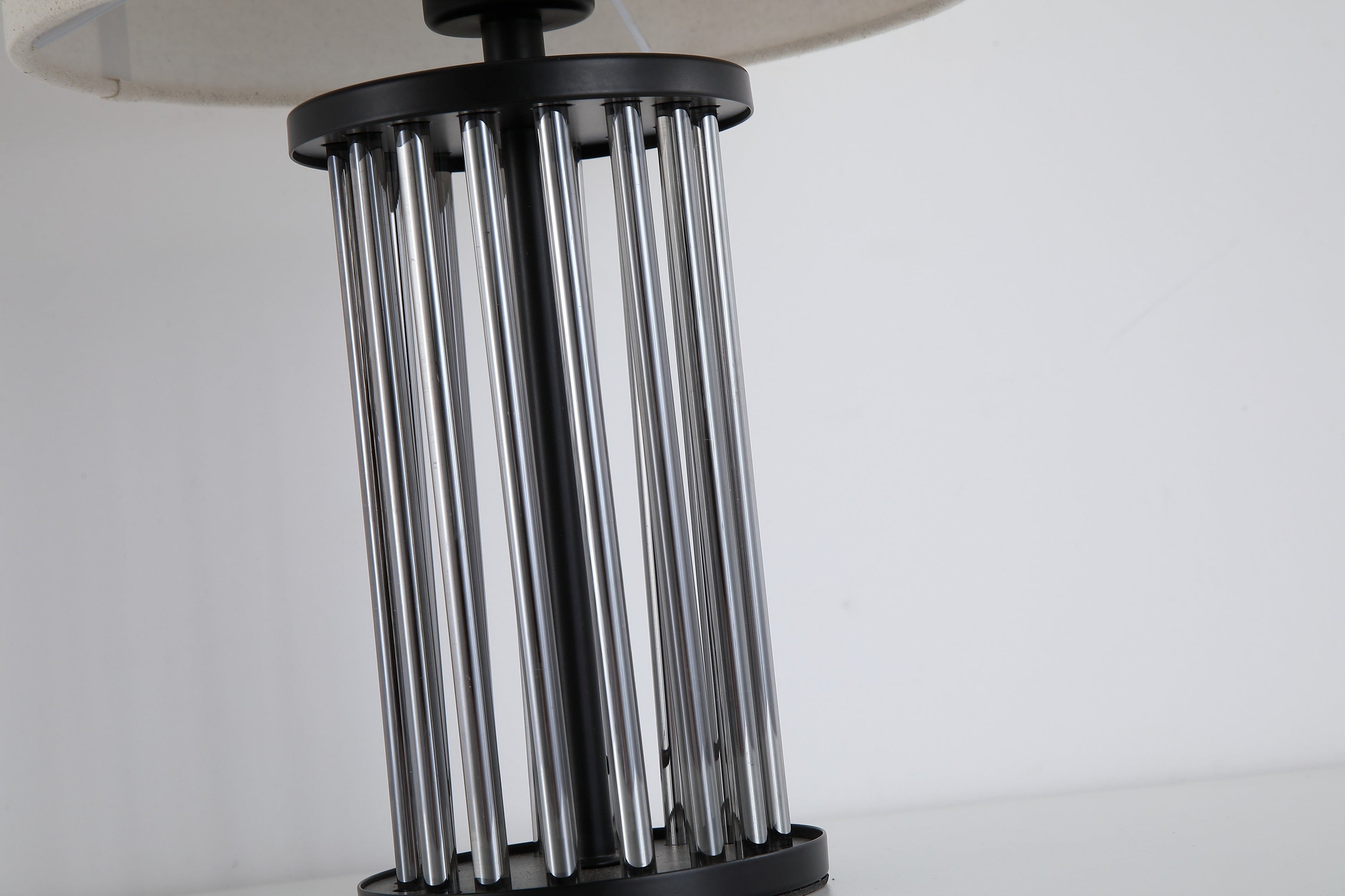 Swizzle 1Lt Table Lamp White Shade