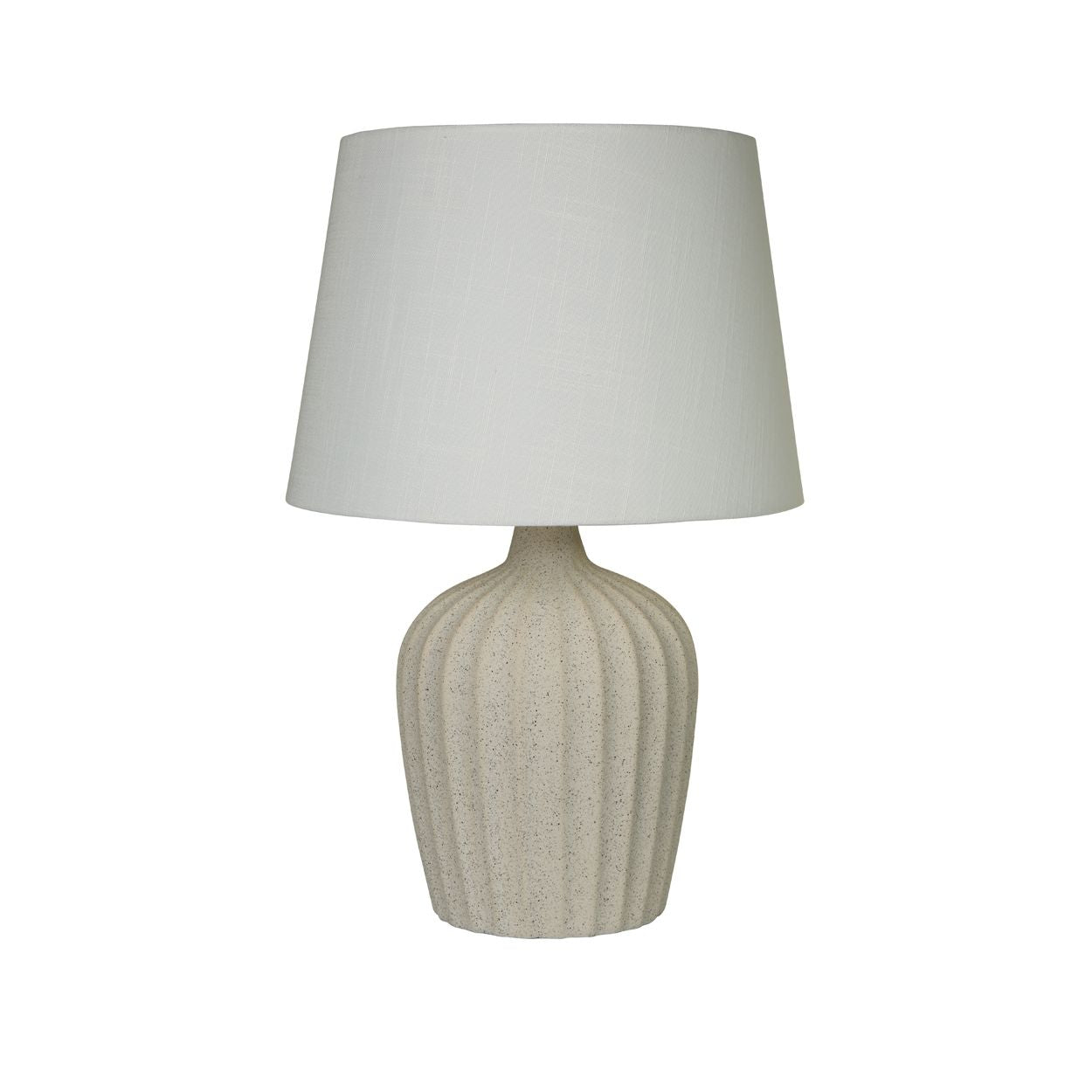 Padstow Table Lamp - Ceramic with Fabric Shade