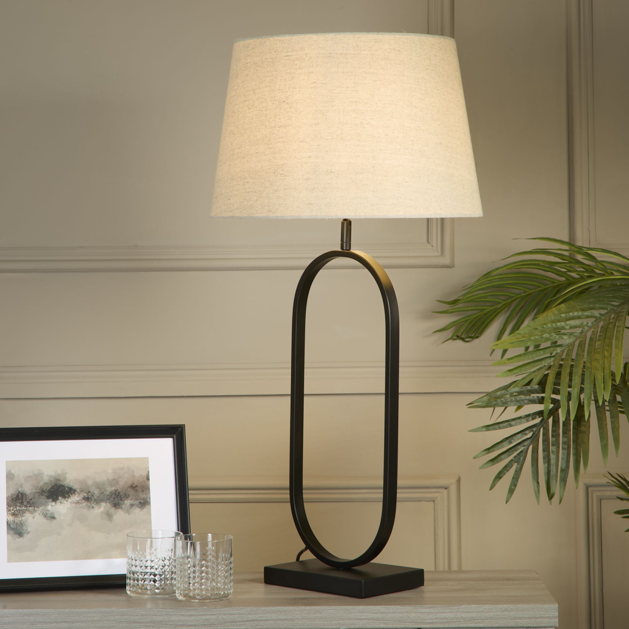 Modish Table Lamp - Black
