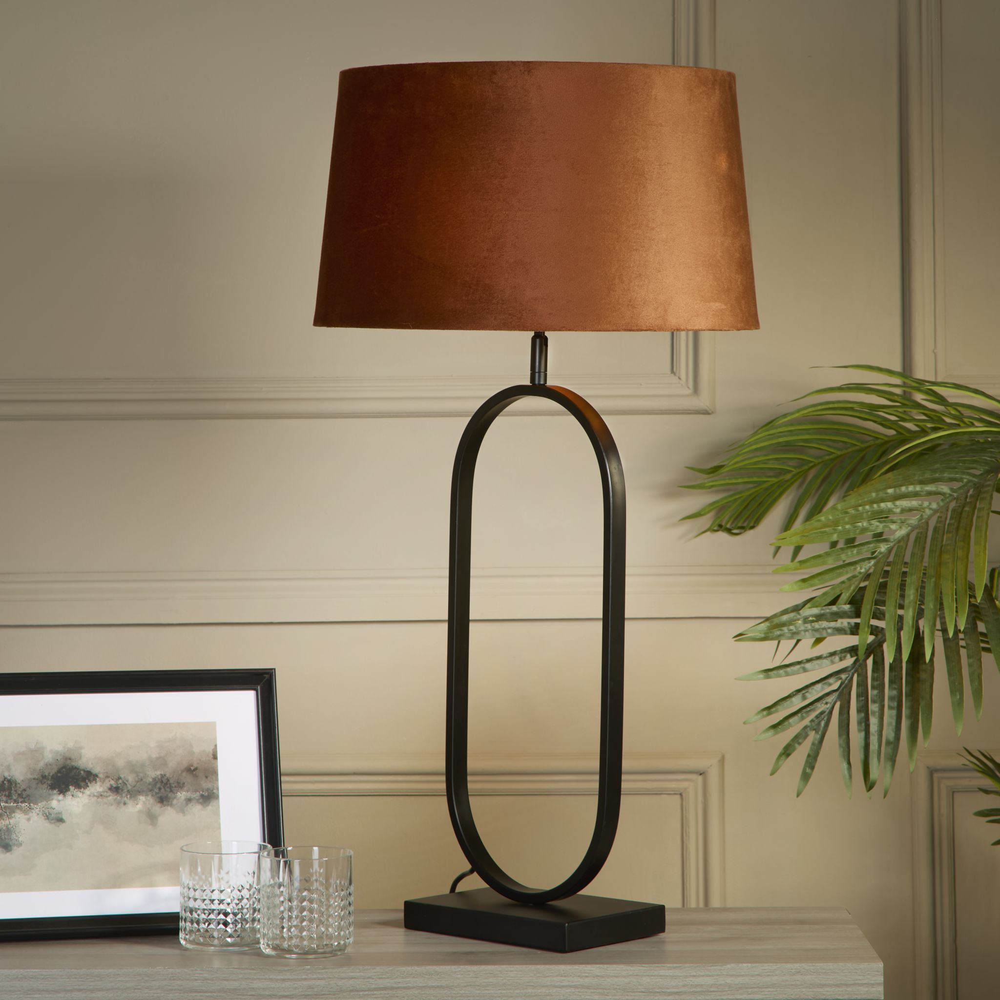 Modish Table Lamp - Black