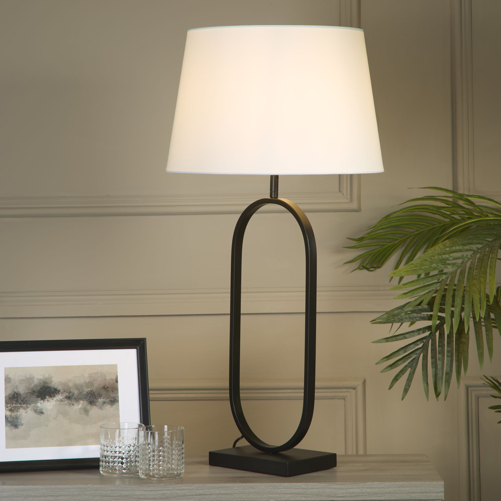 Modish Table Lamp - Black