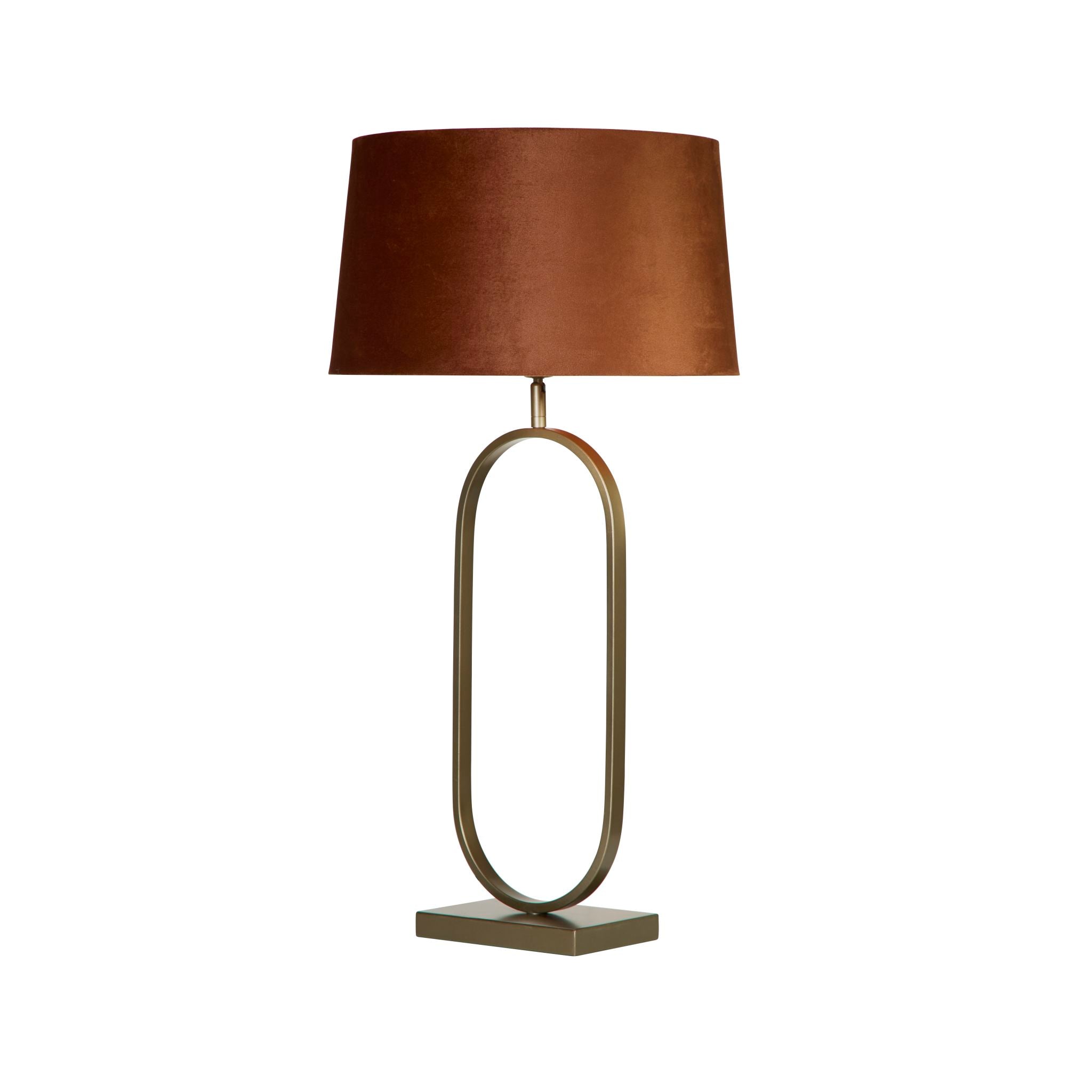 Modish Table Lamp - Bronze