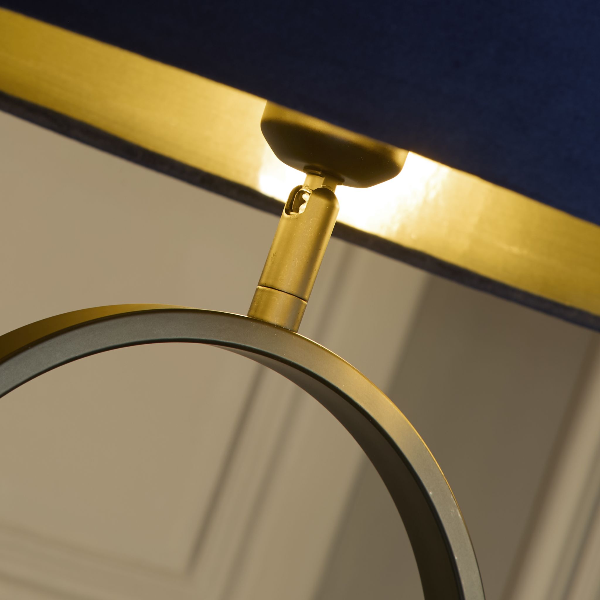 Modish Floor Lamp Black