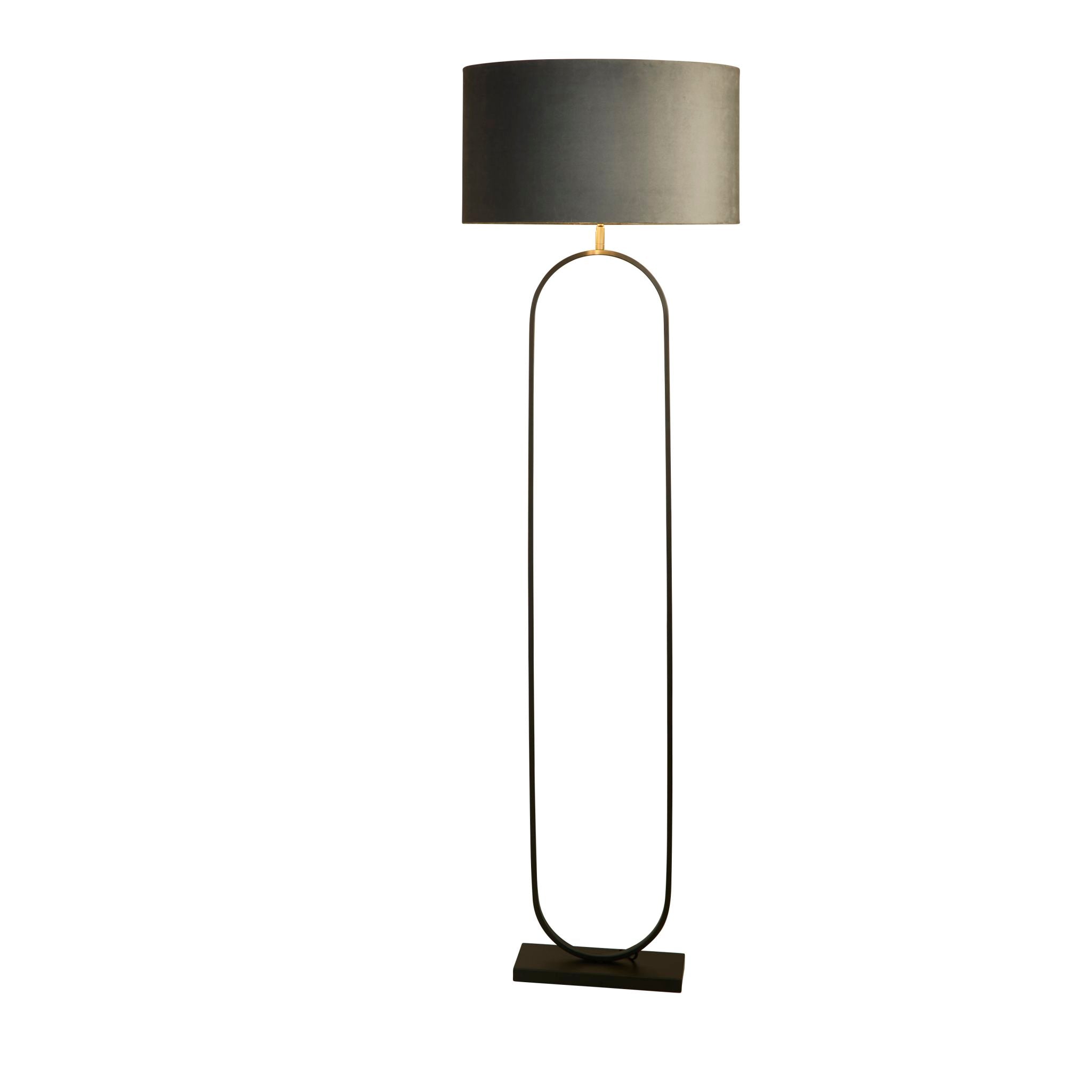 Modish Floor Lamp Black