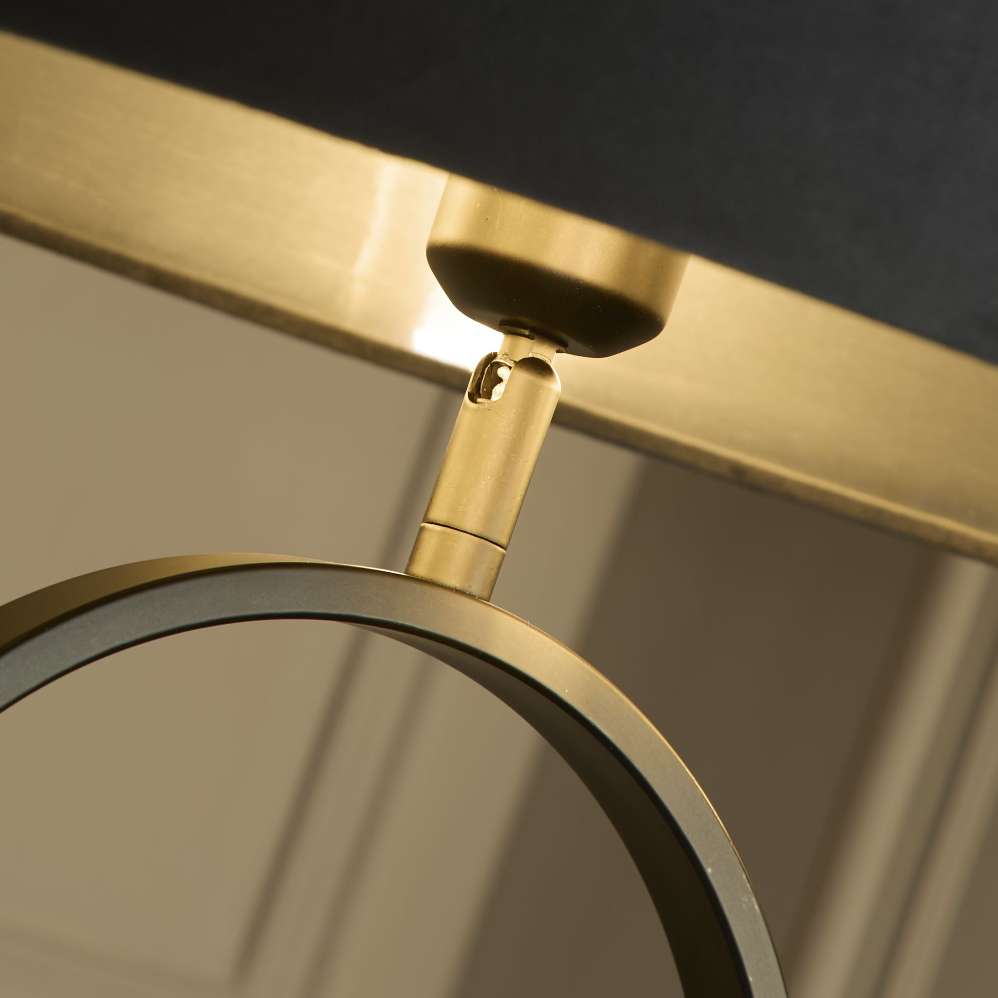 Modish Floor Lamp Black