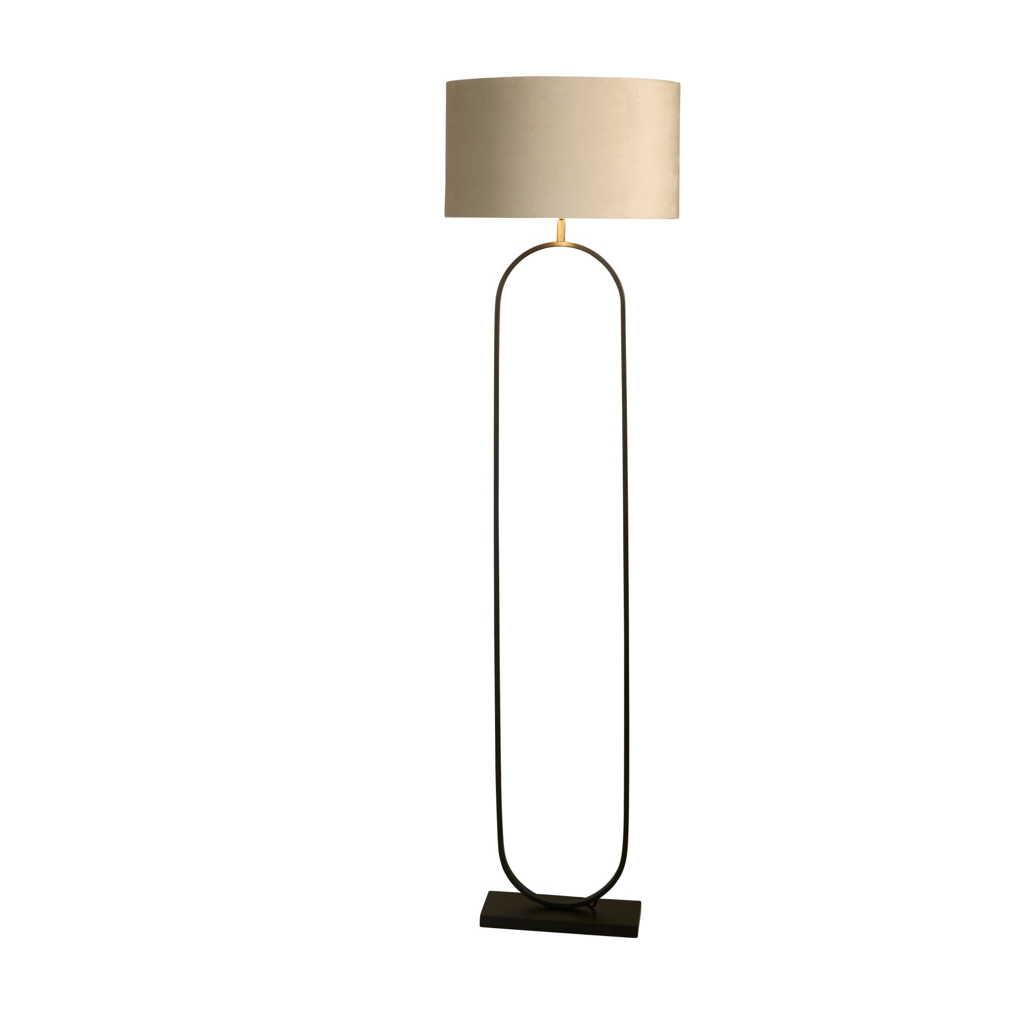 Modish Floor Lamp Black