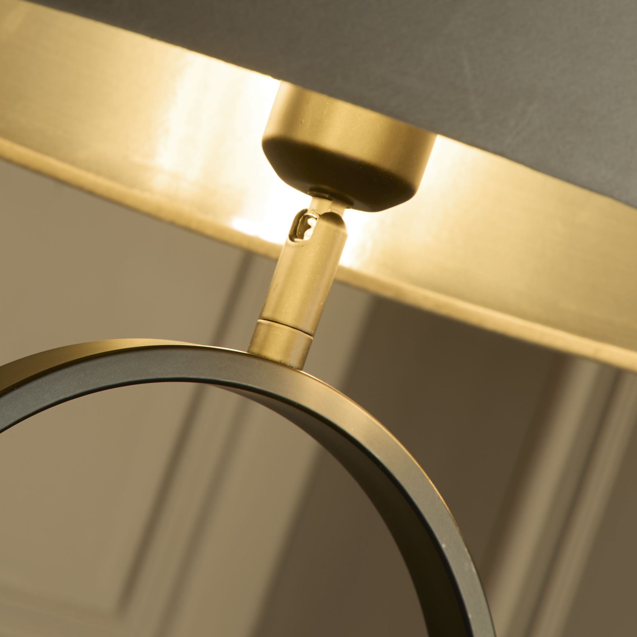 Modish Floor Lamp Black
