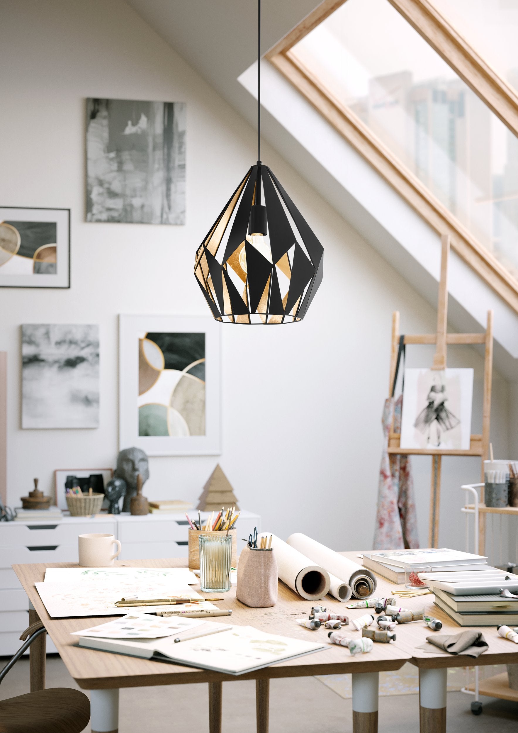 CARLTON Pendant 310mm Diameter