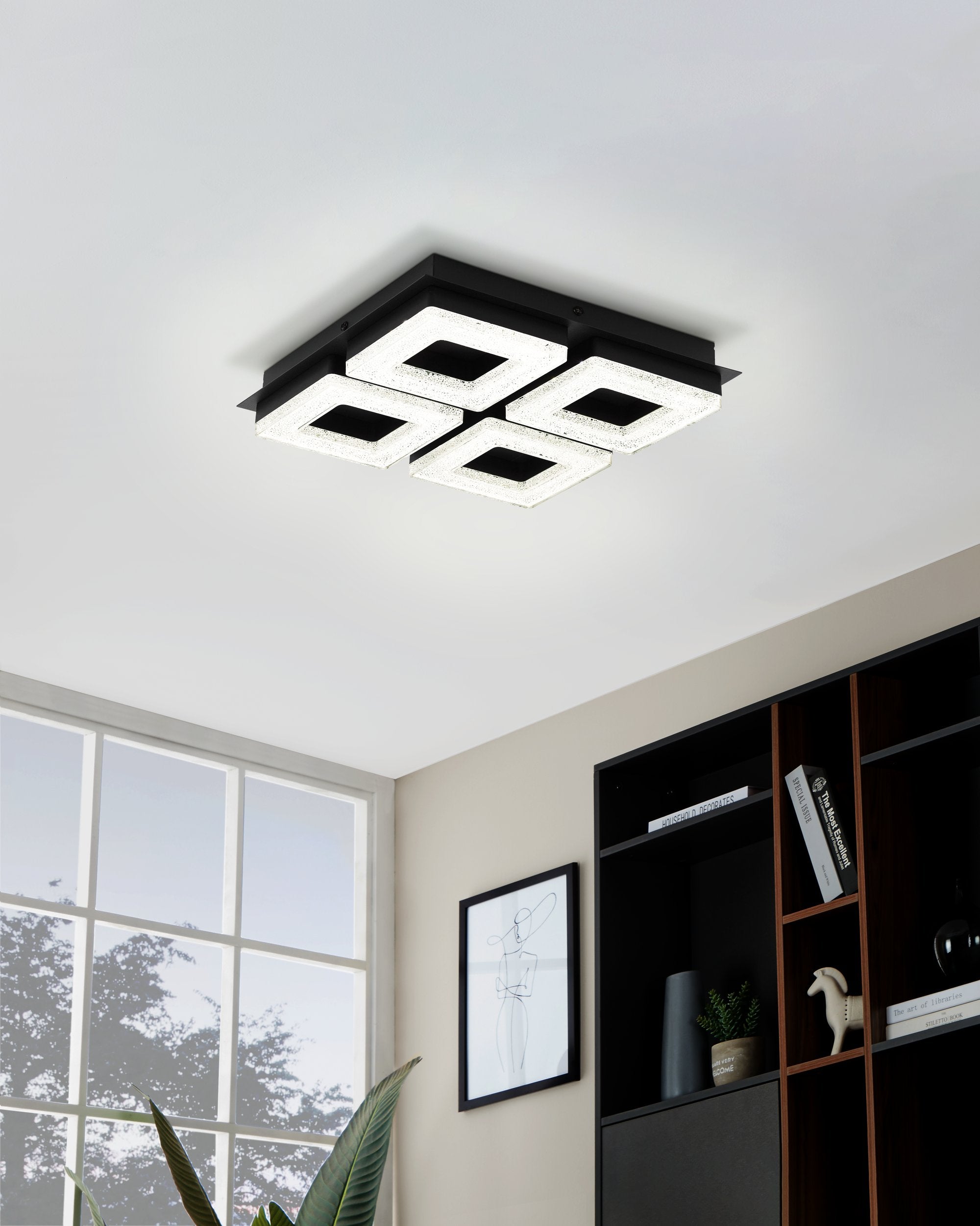 FRADELO 280mm SQ Flush Fitting