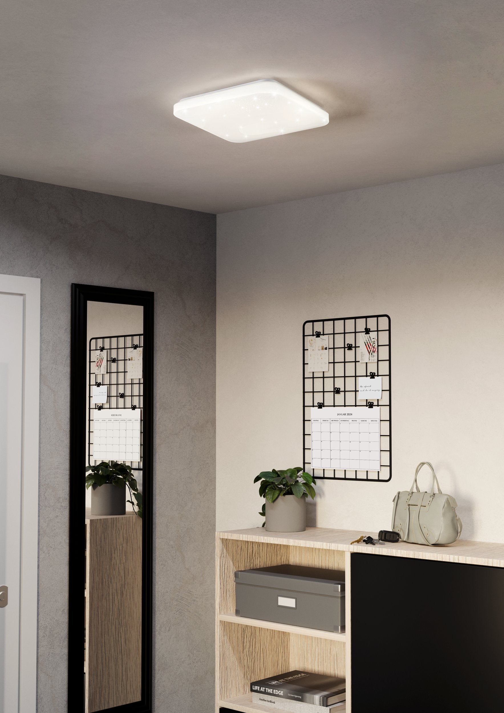 FRANIA-S 330mm Dia Square Flush Fitting