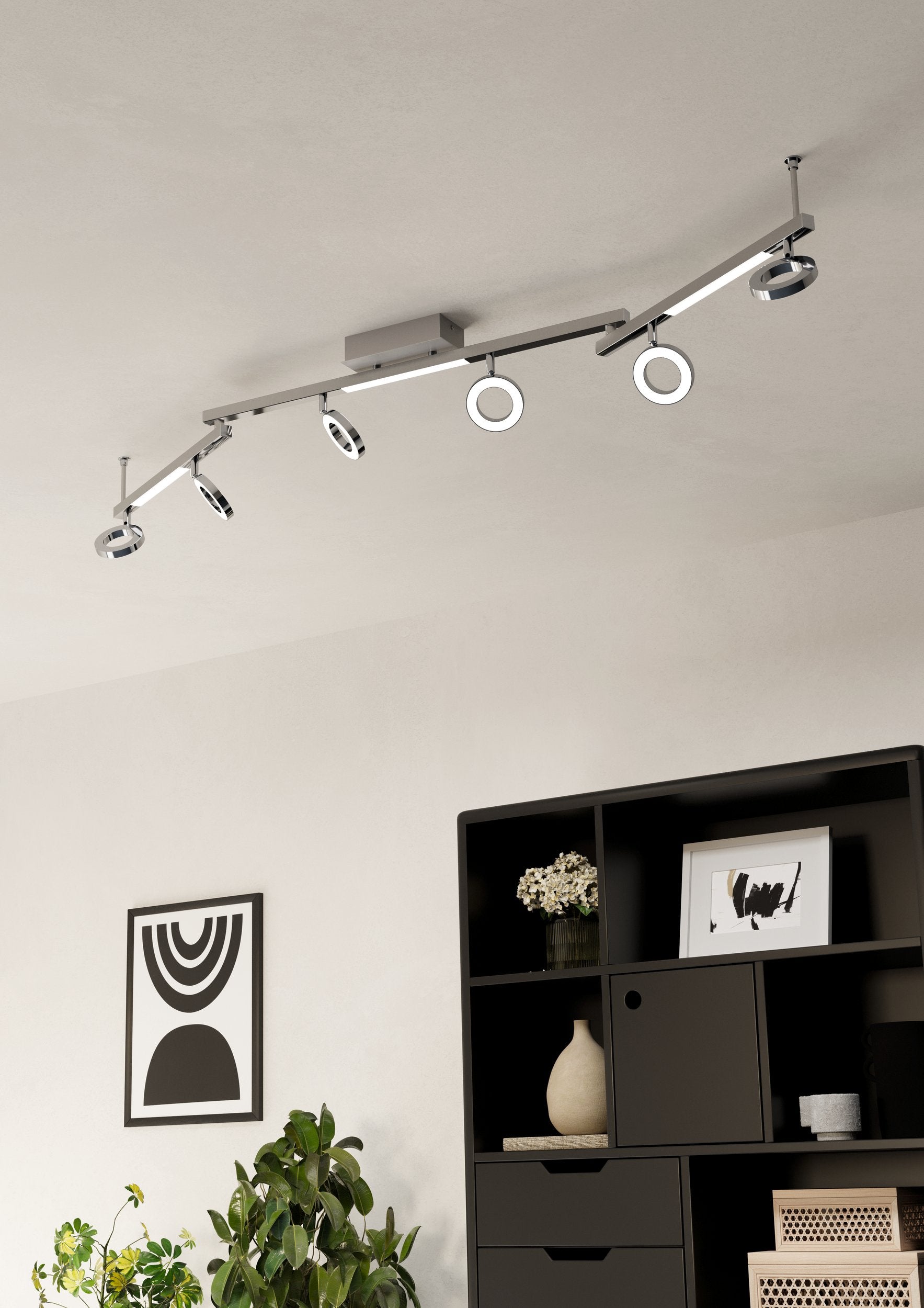 CARDILLIO 5 Light Flush Fitting