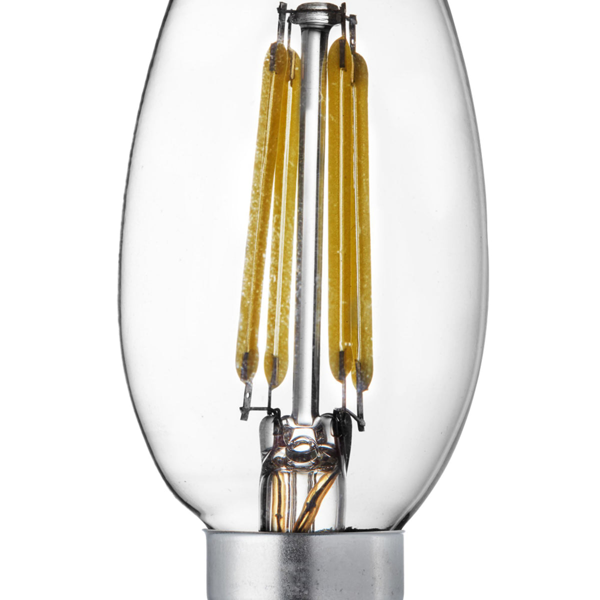 Searchlight Pack 10 Dimmable E14 LED Filament Candle Lamp - Cool White PL1915-6CW