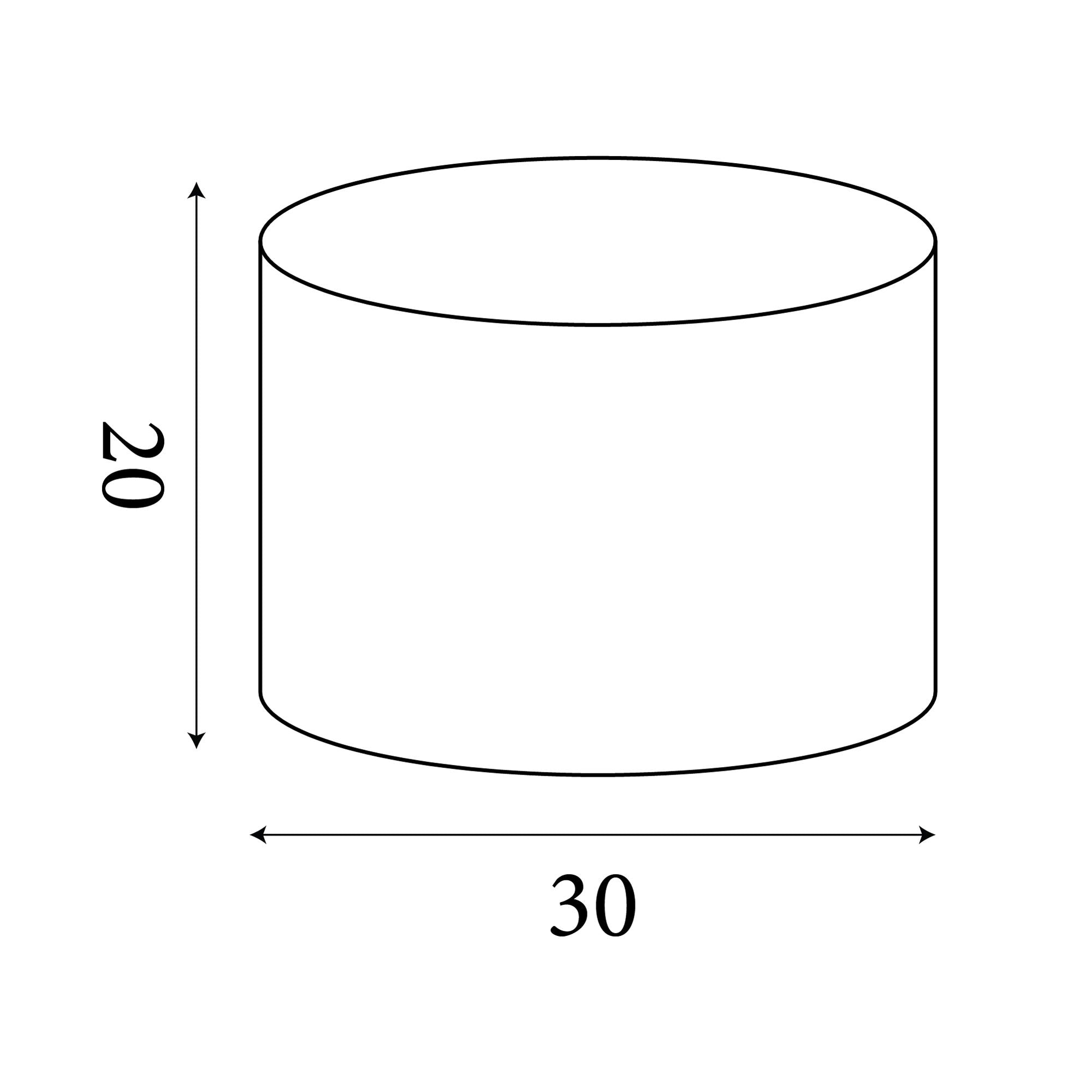 Clyde Drum Shade 30cm
