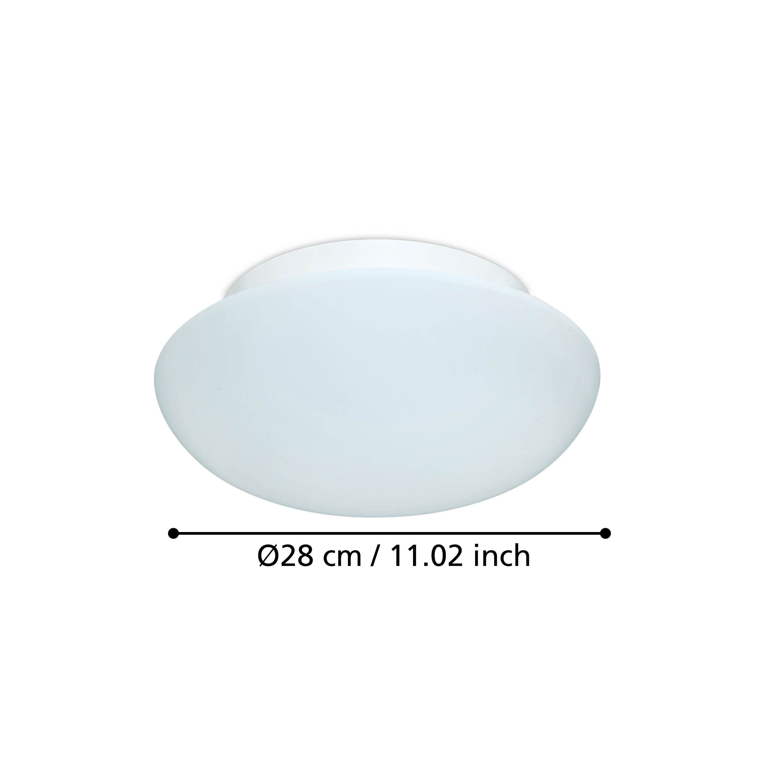 ELLA 280mm Dia. Flush Fitting