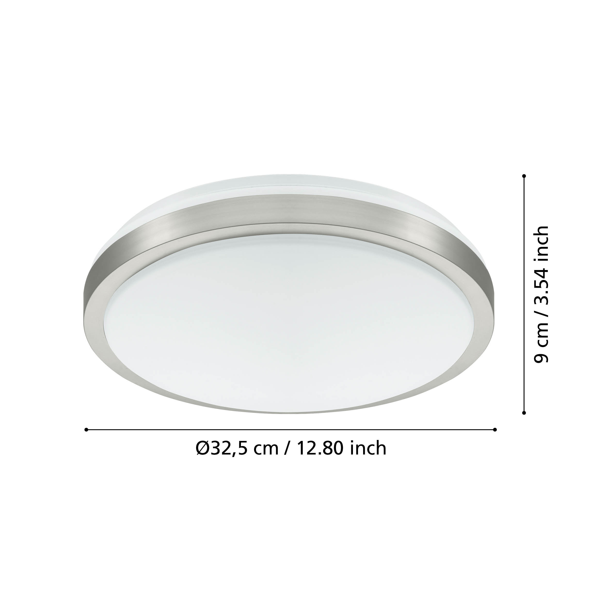 COMPETA 325mm Flush Fitting
