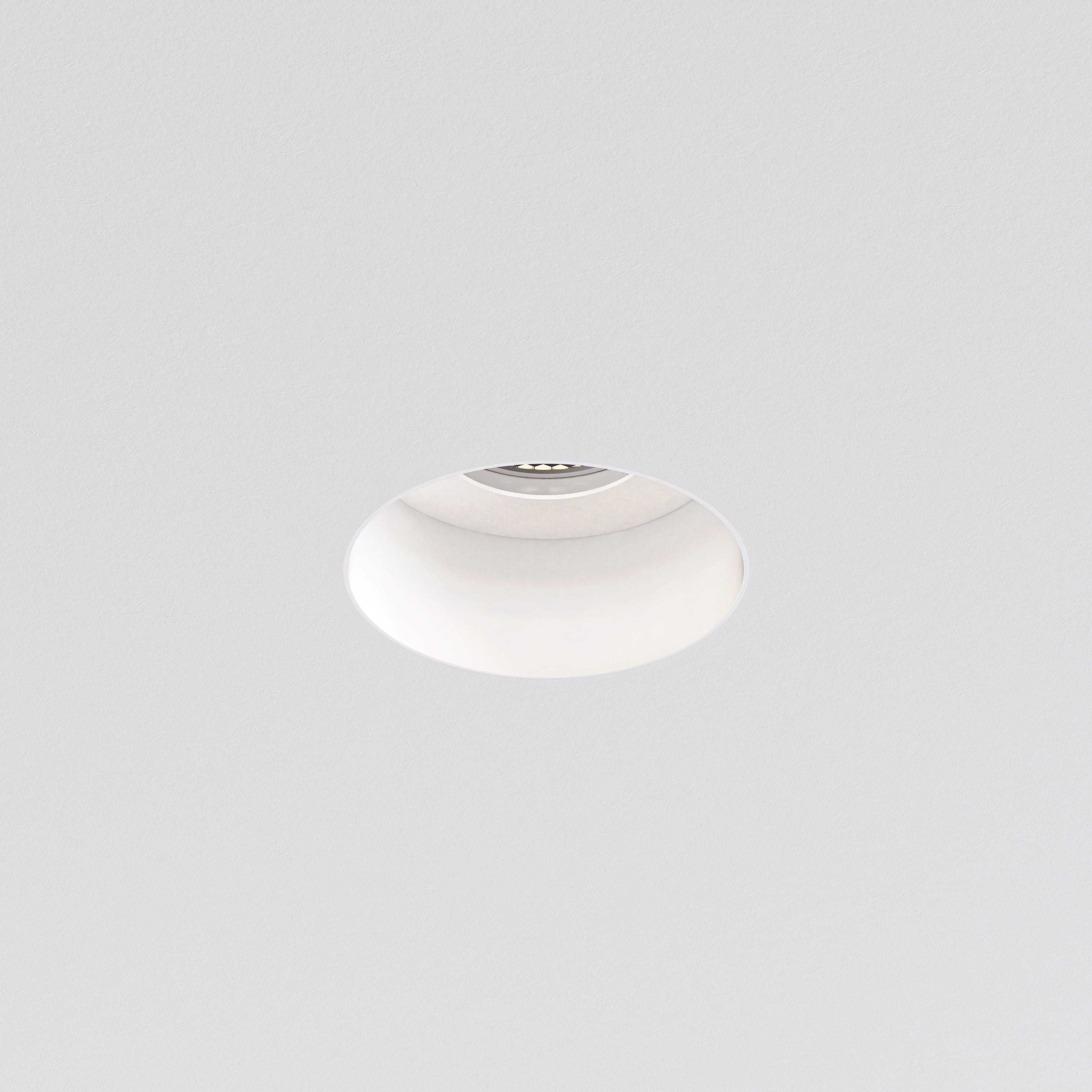 Trimless Slimline Round Fixed Fire-Rated IP65