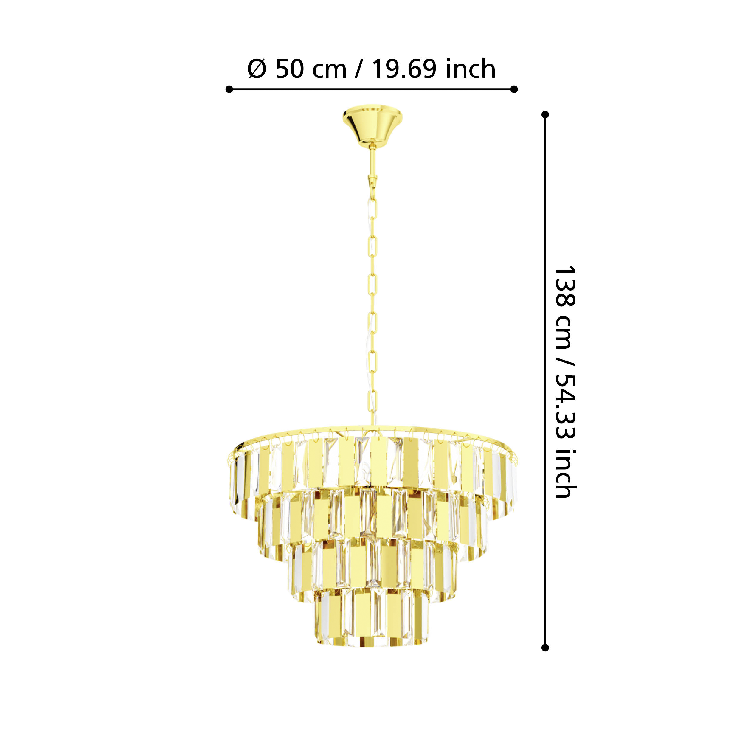 ERSEKA 7 Lamp Chandelier