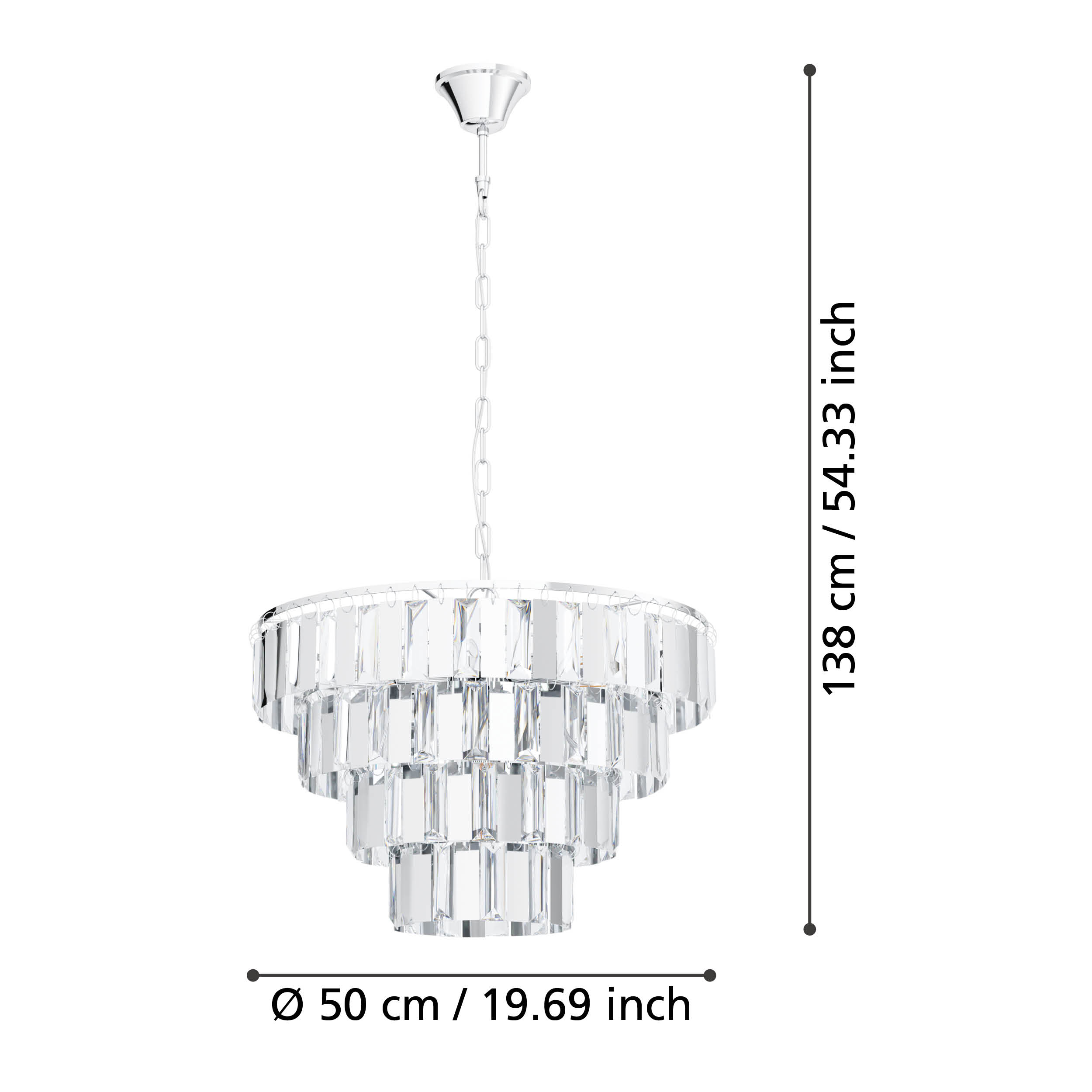 ERSEKA 7 Lamp Chandelier