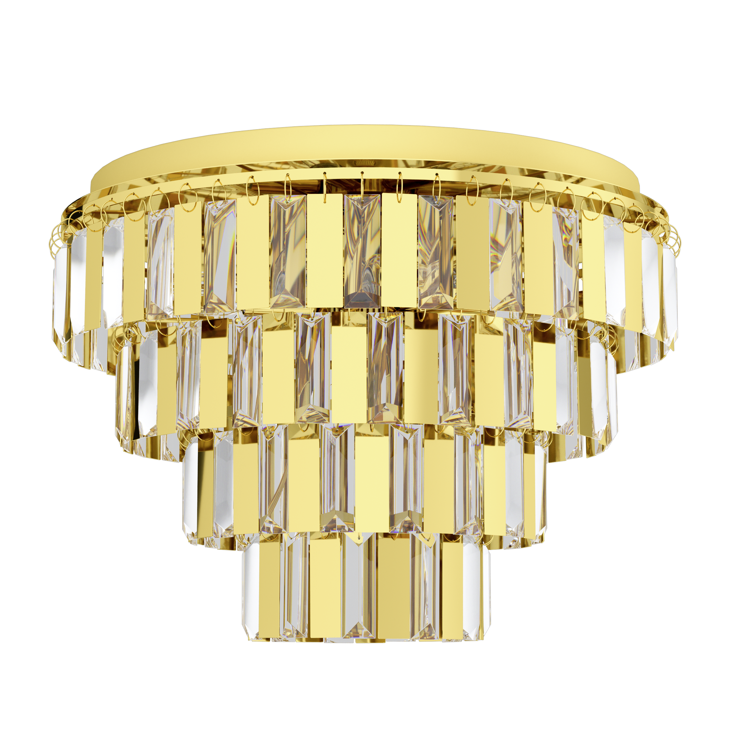 ERSEKA Flush Chandelier