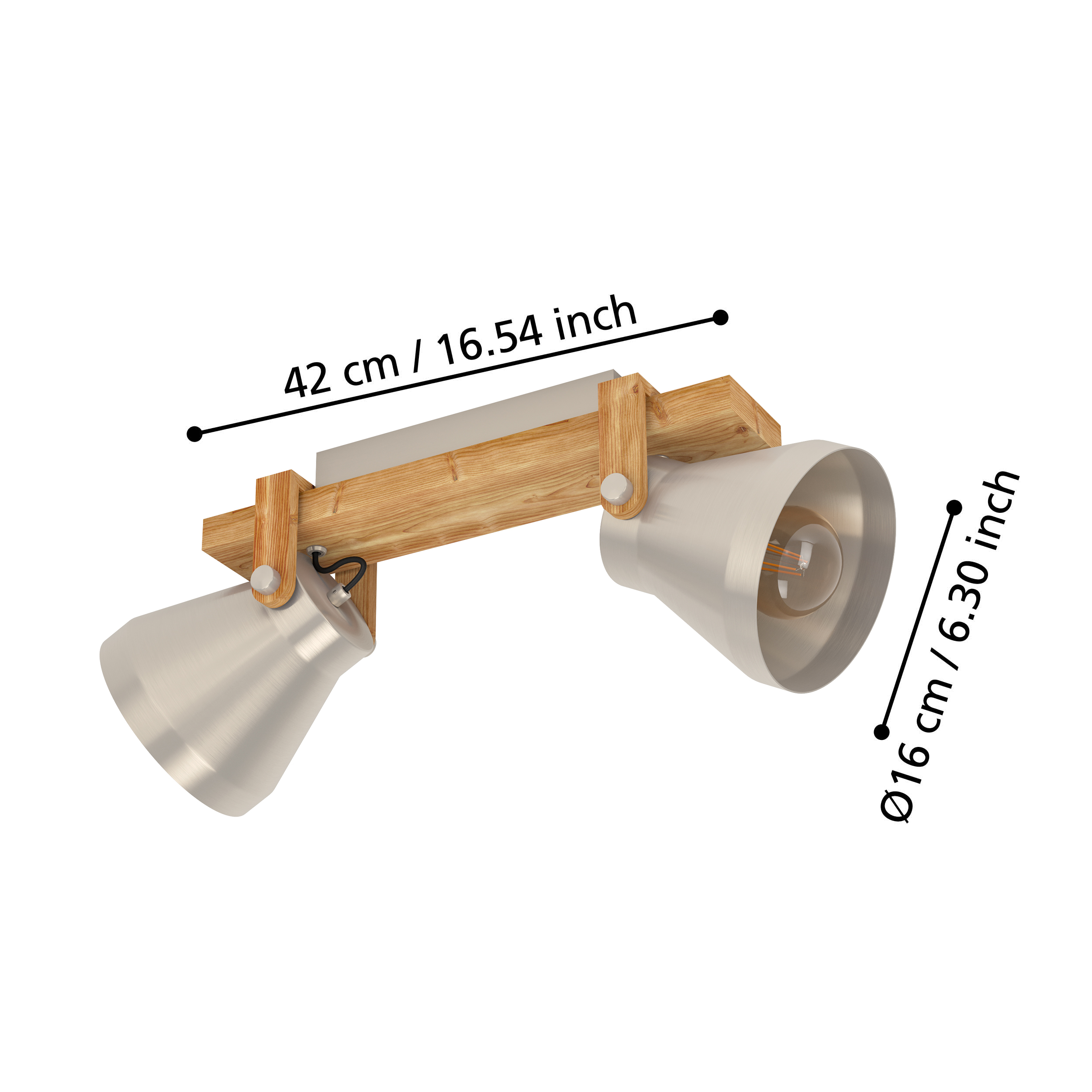 CAWTON Double Spot Light
