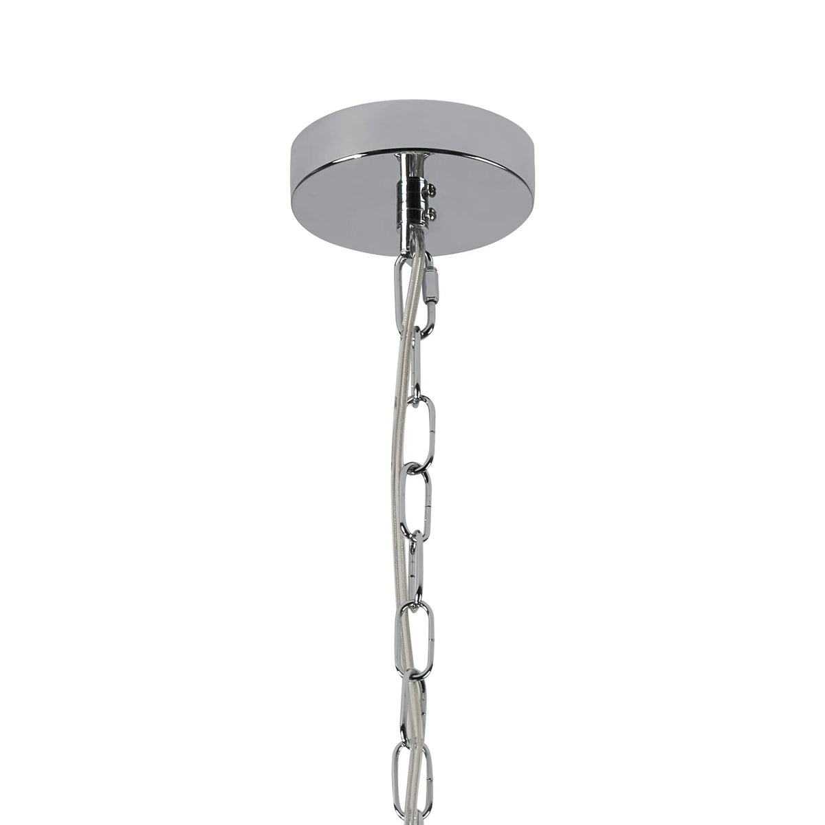 Portarlington 20.5cm Pendant  Cobbled Glass